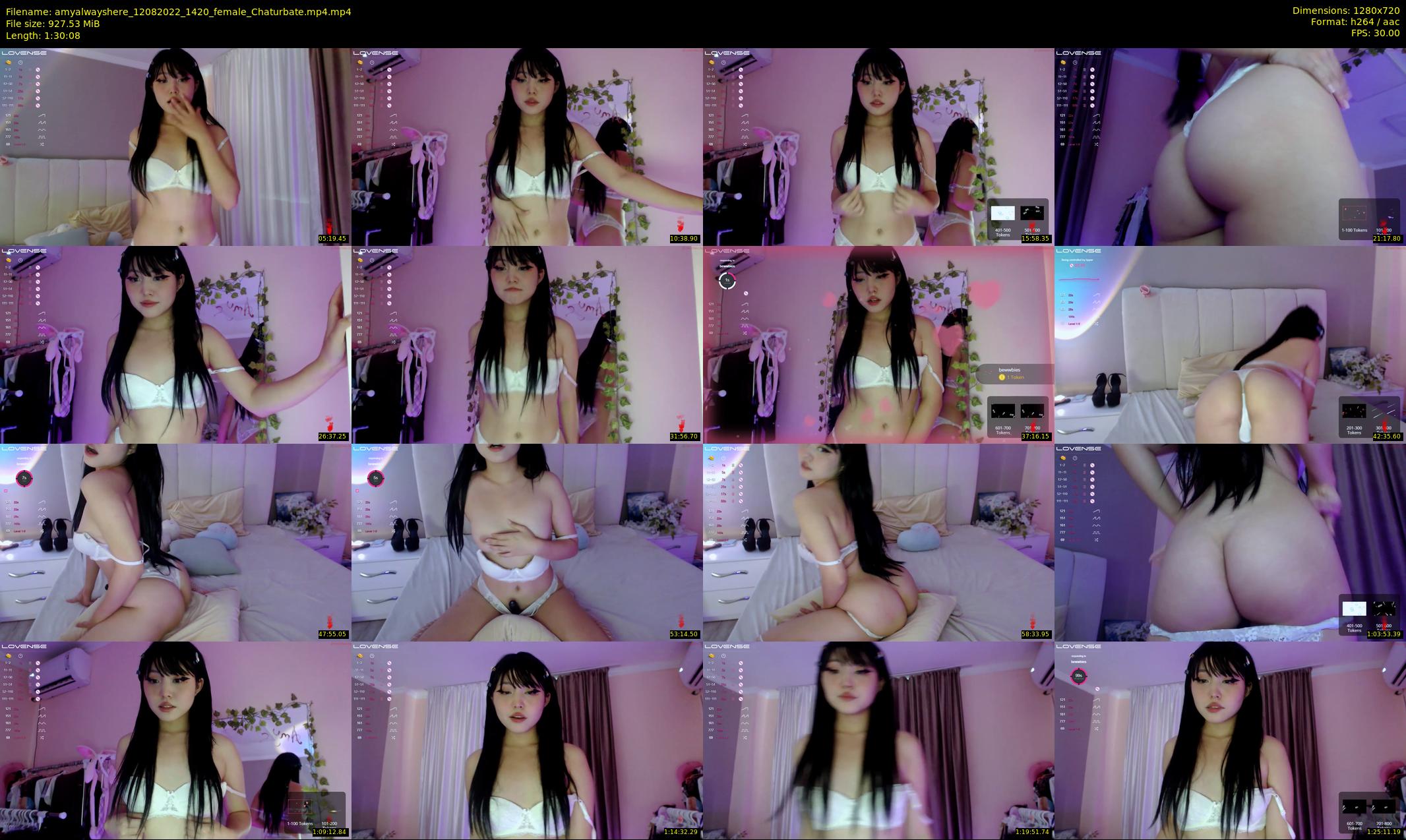 amyalwayshere — 91 minute Chaturbate female cam show recording, 720p, Aug 12, 2022
