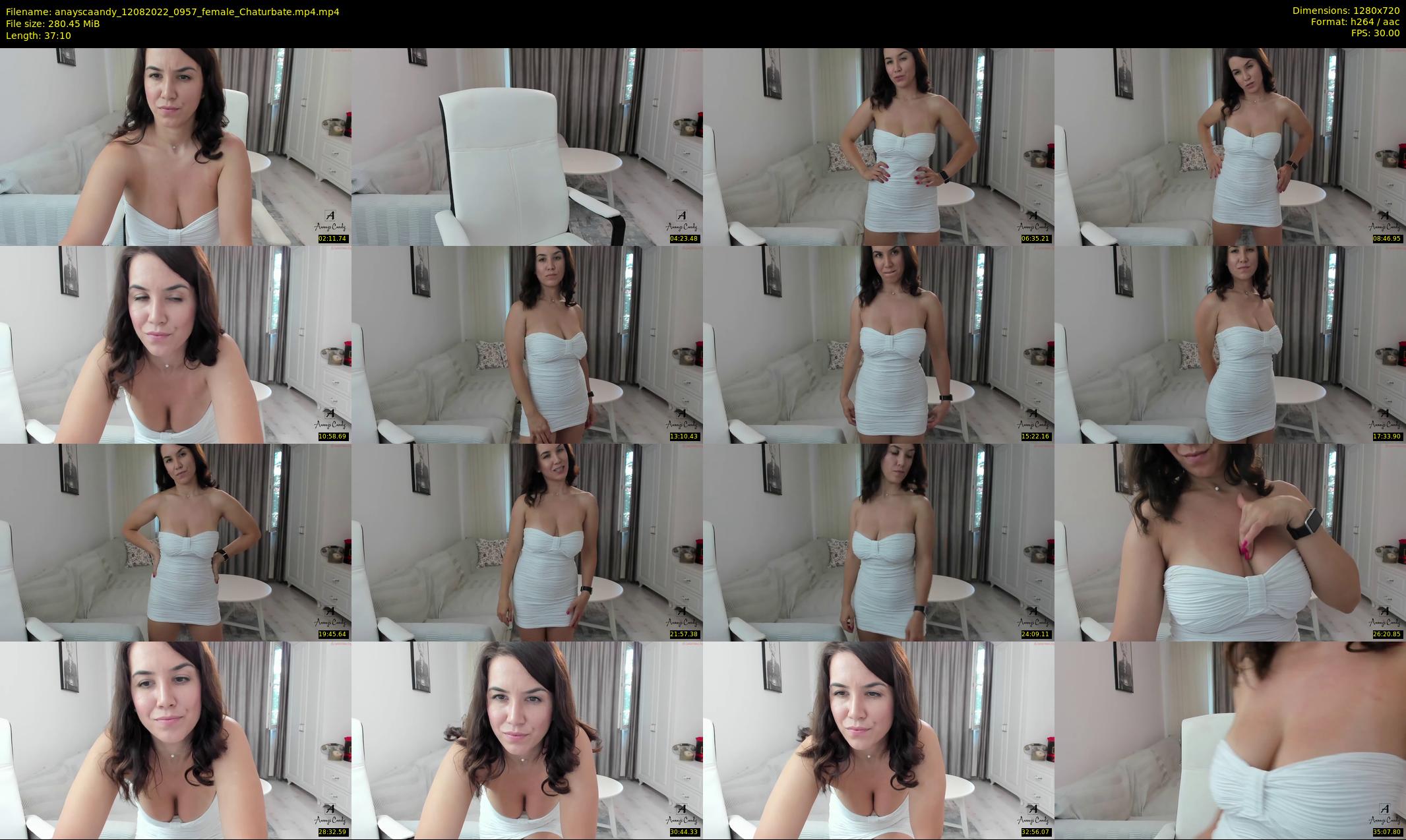 anayscaandy — 38 minute Chaturbate female cam show recording, 720p, Aug 12, 2022