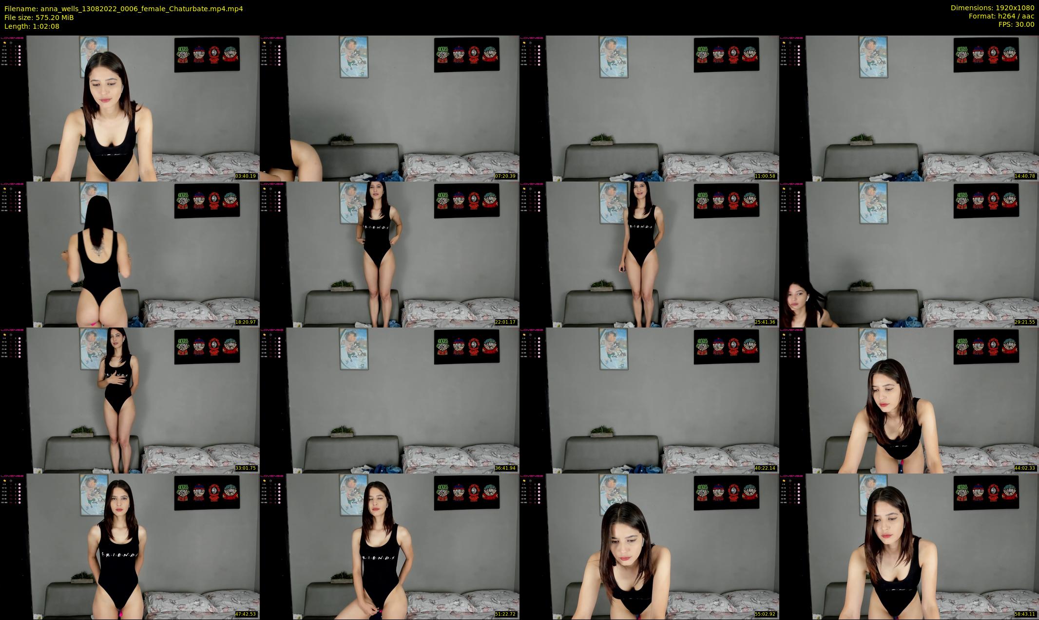 anna_wells — 63 minute Chaturbate female cam show recording, 1080p, Aug 13, 2022
