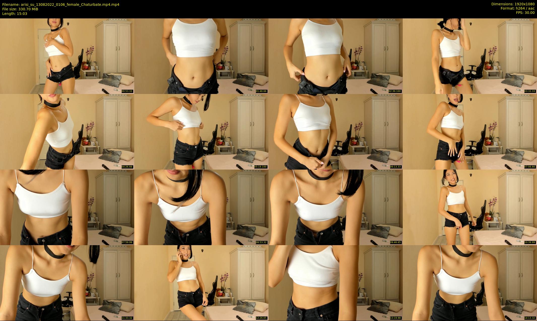 arisi_su — 16 minute Chaturbate female cam show recording, 1080p, Aug 13, 2022