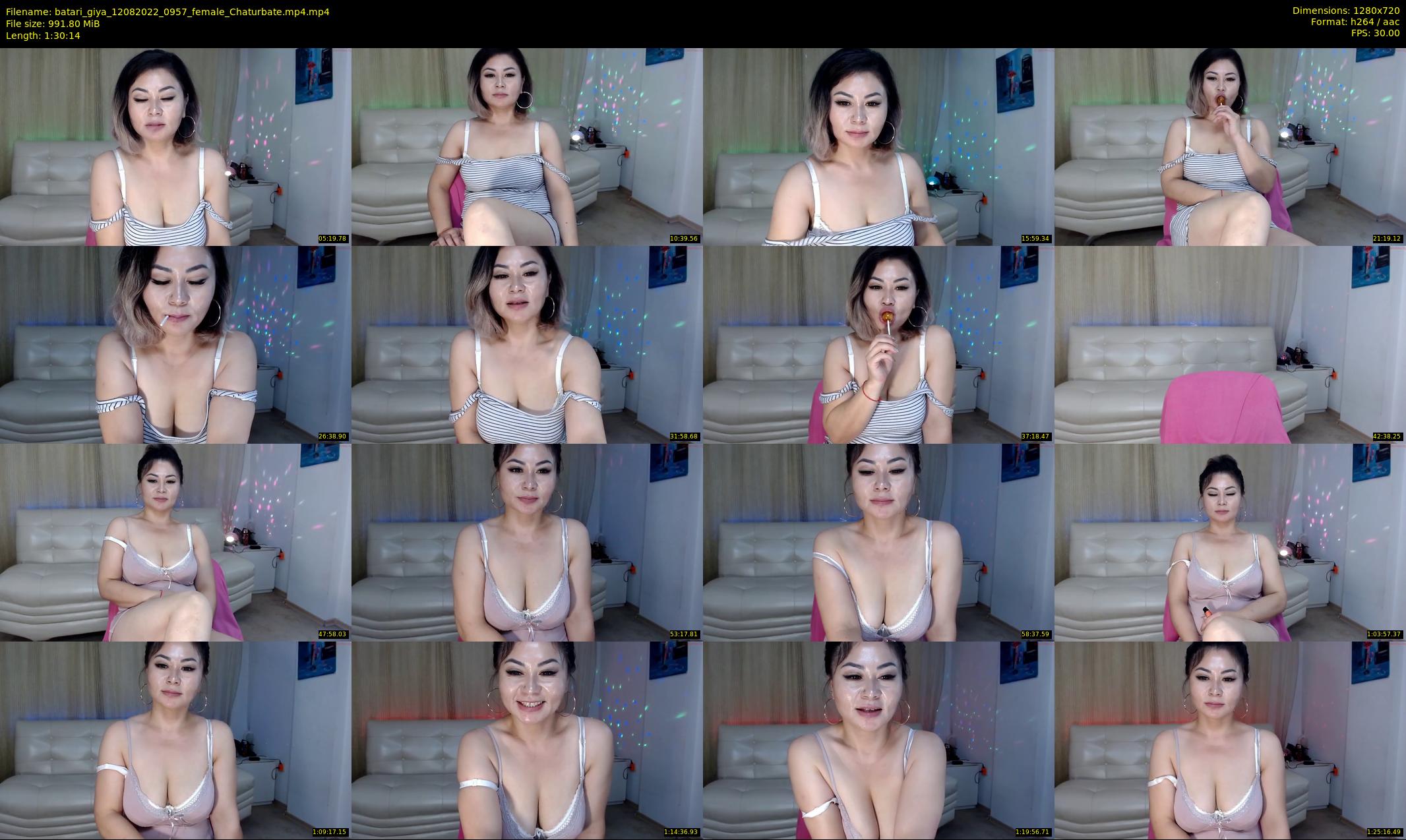 batari_giya — 91 minute Chaturbate female cam show recording, 720p, Aug 12, 2022