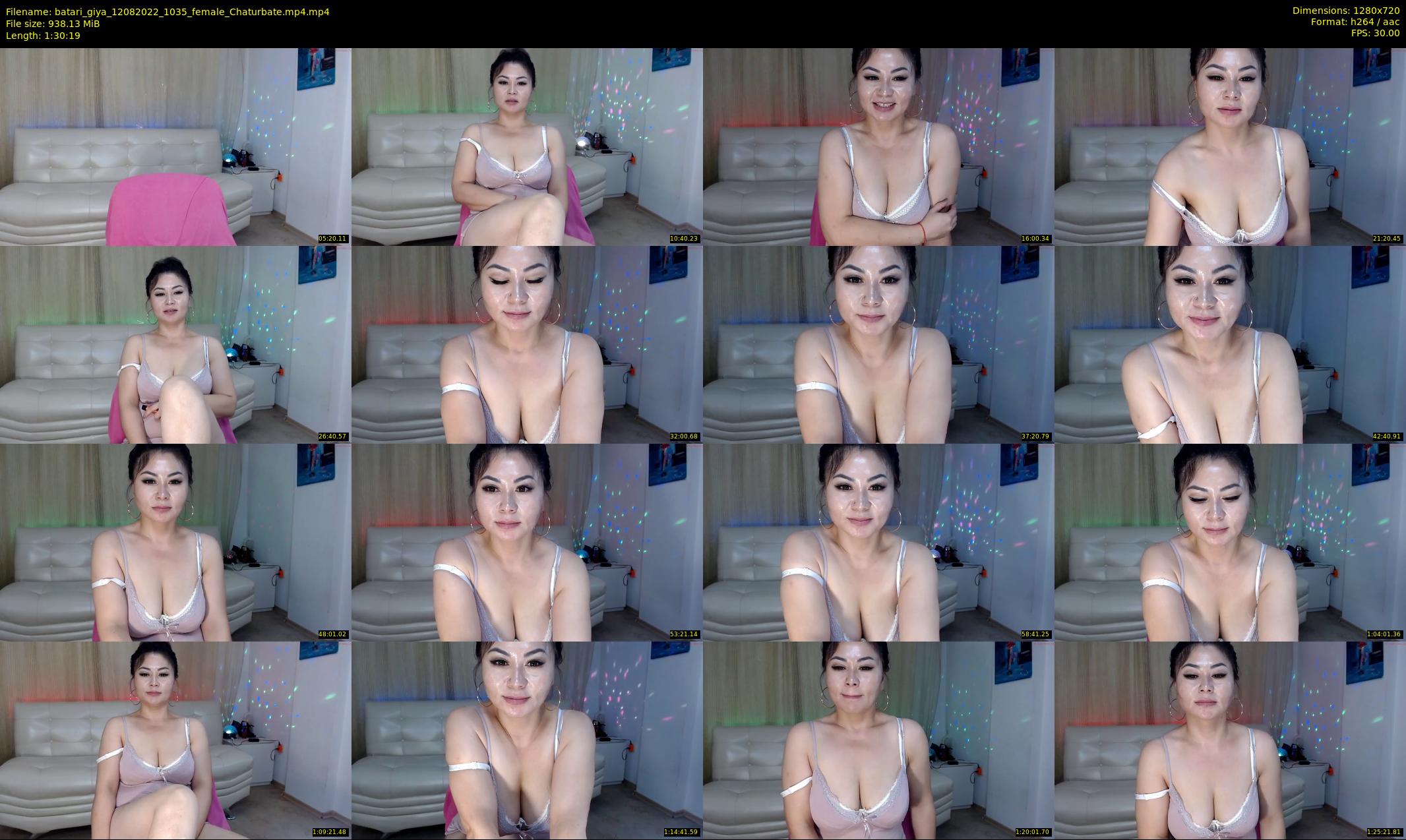 batari_giya — 91 minute Chaturbate female cam show recording, 720p, Aug 12, 2022