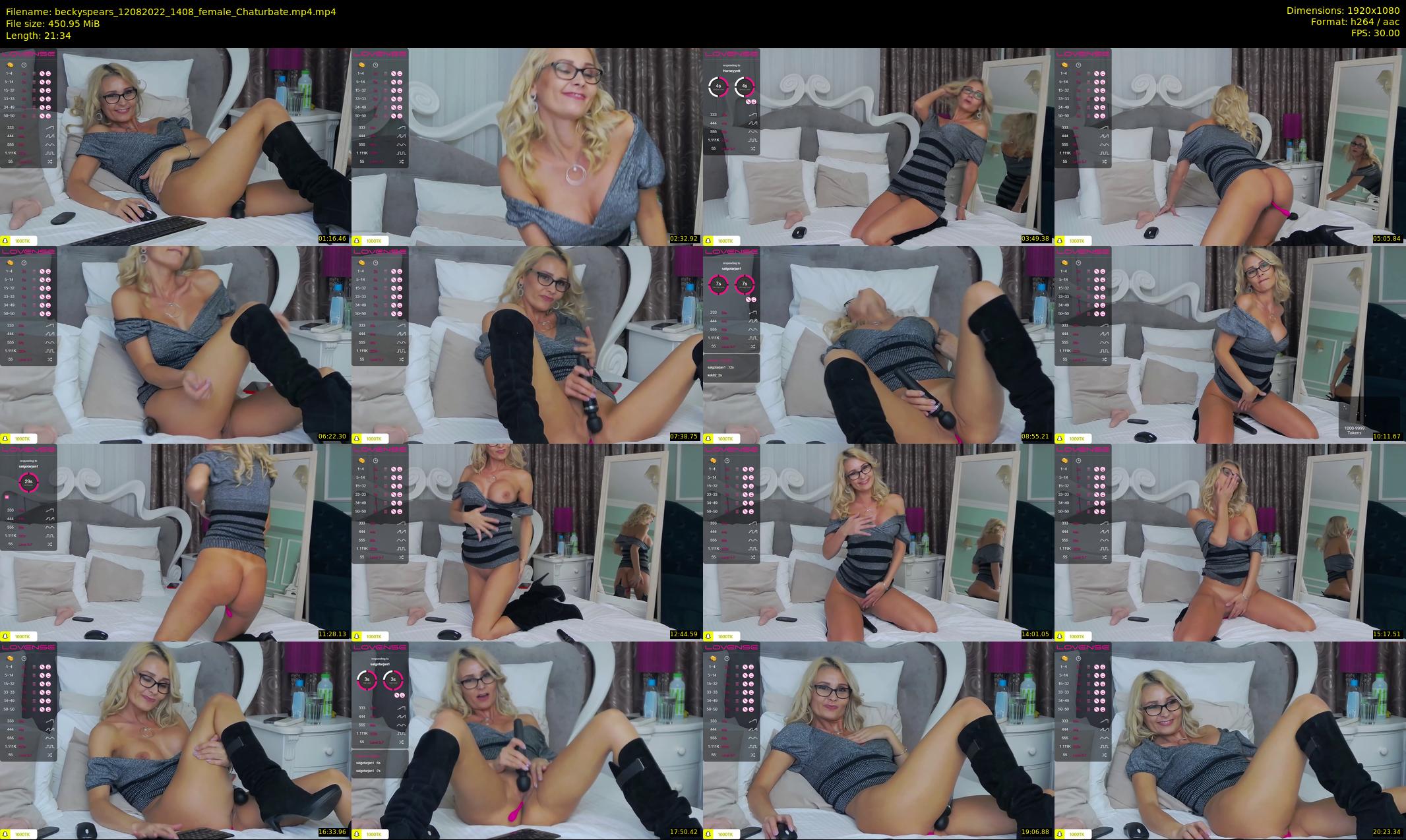 beckyspears — 22 minute Chaturbate female cam show recording, 1080p, Aug 12, 2022