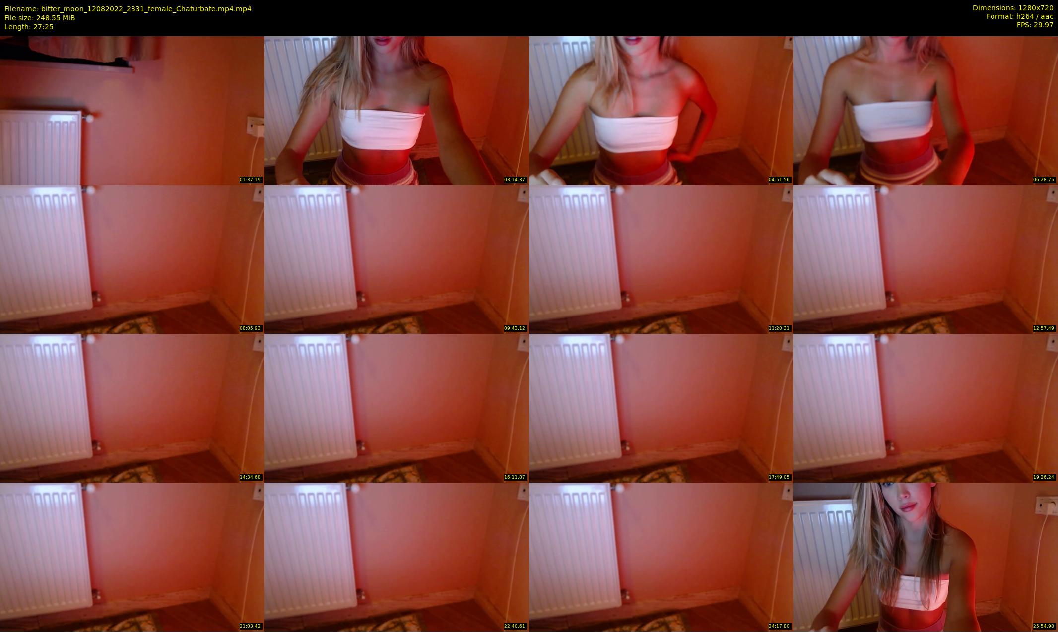 bitter_moon — 28 minute Chaturbate female cam show recording, 720p, Aug 12, 2022