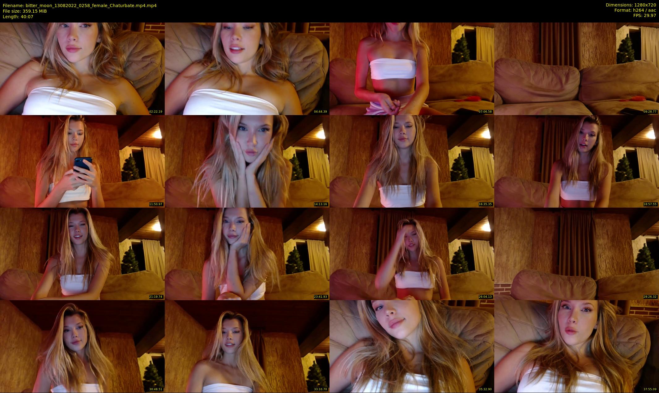 bitter_moon — 41 minute Chaturbate female cam show recording, 720p, Aug 13, 2022