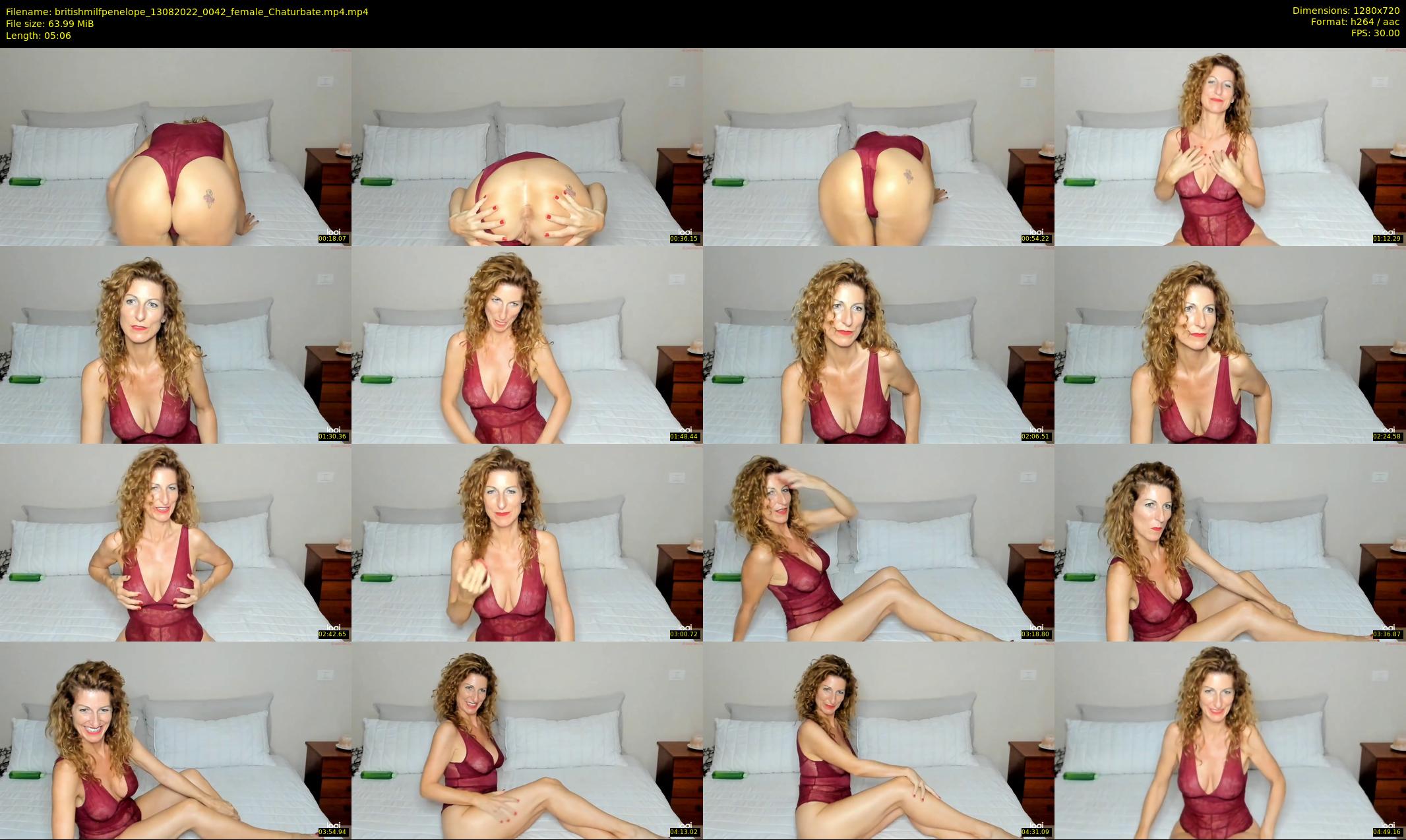 britishmilfpenelope — 6 minute Chaturbate female cam show recording, 720p, Aug 13, 2022