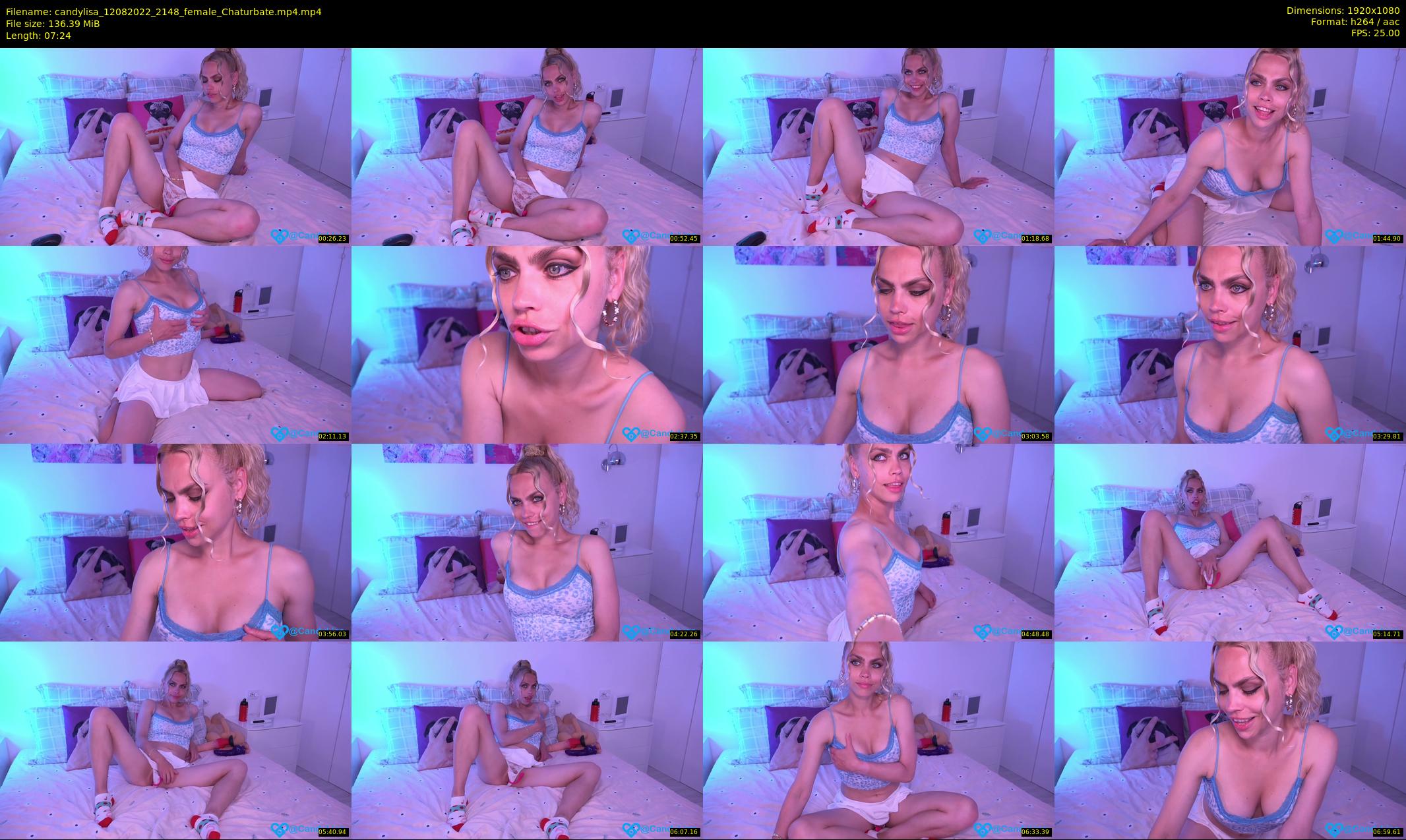 candylisa — 8 minute Chaturbate female cam show recording, 1080p, Aug 12, 2022