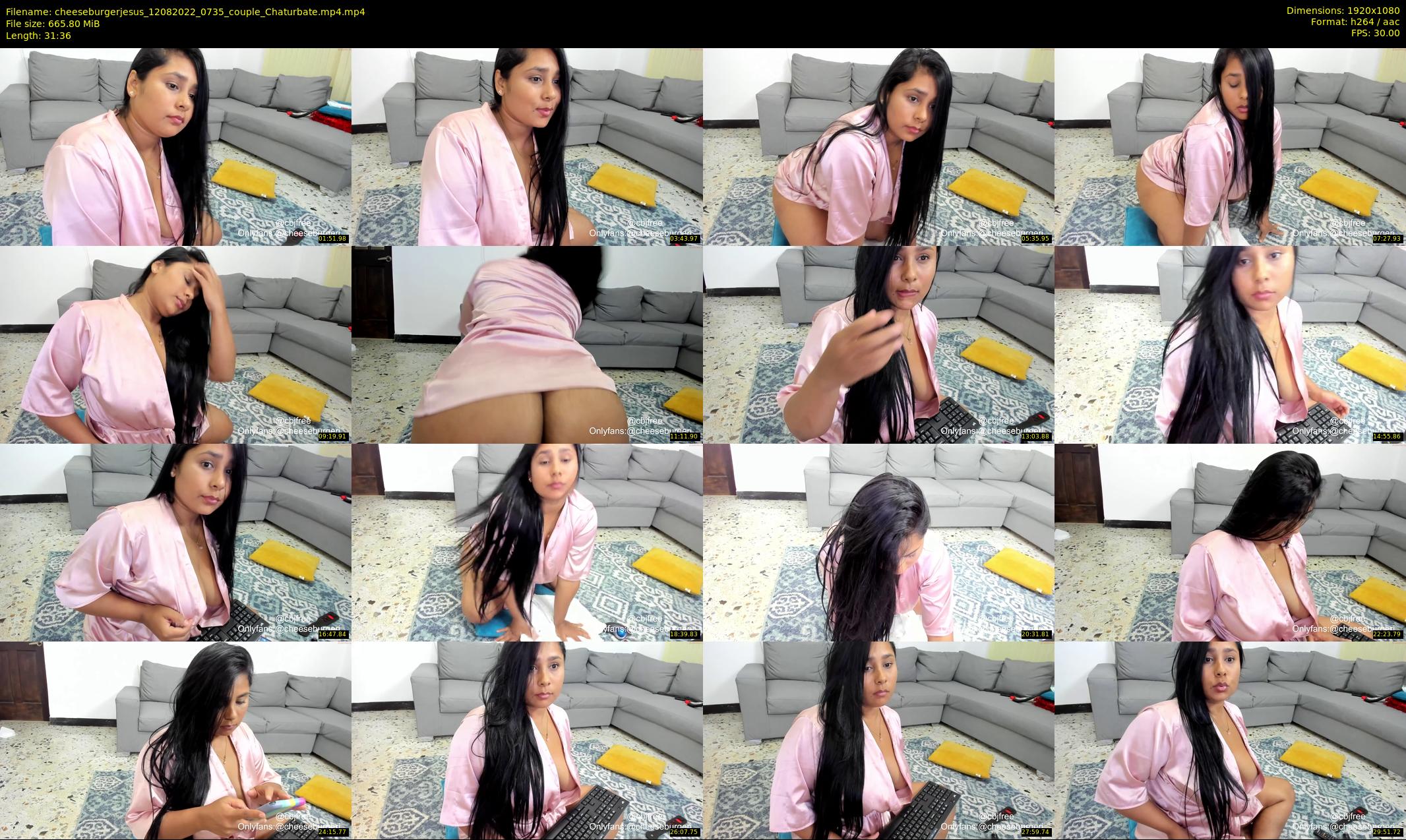 cheeseburgerjesus — 32 minute Chaturbate couple cam show recording, 1080p, Aug 12, 2022