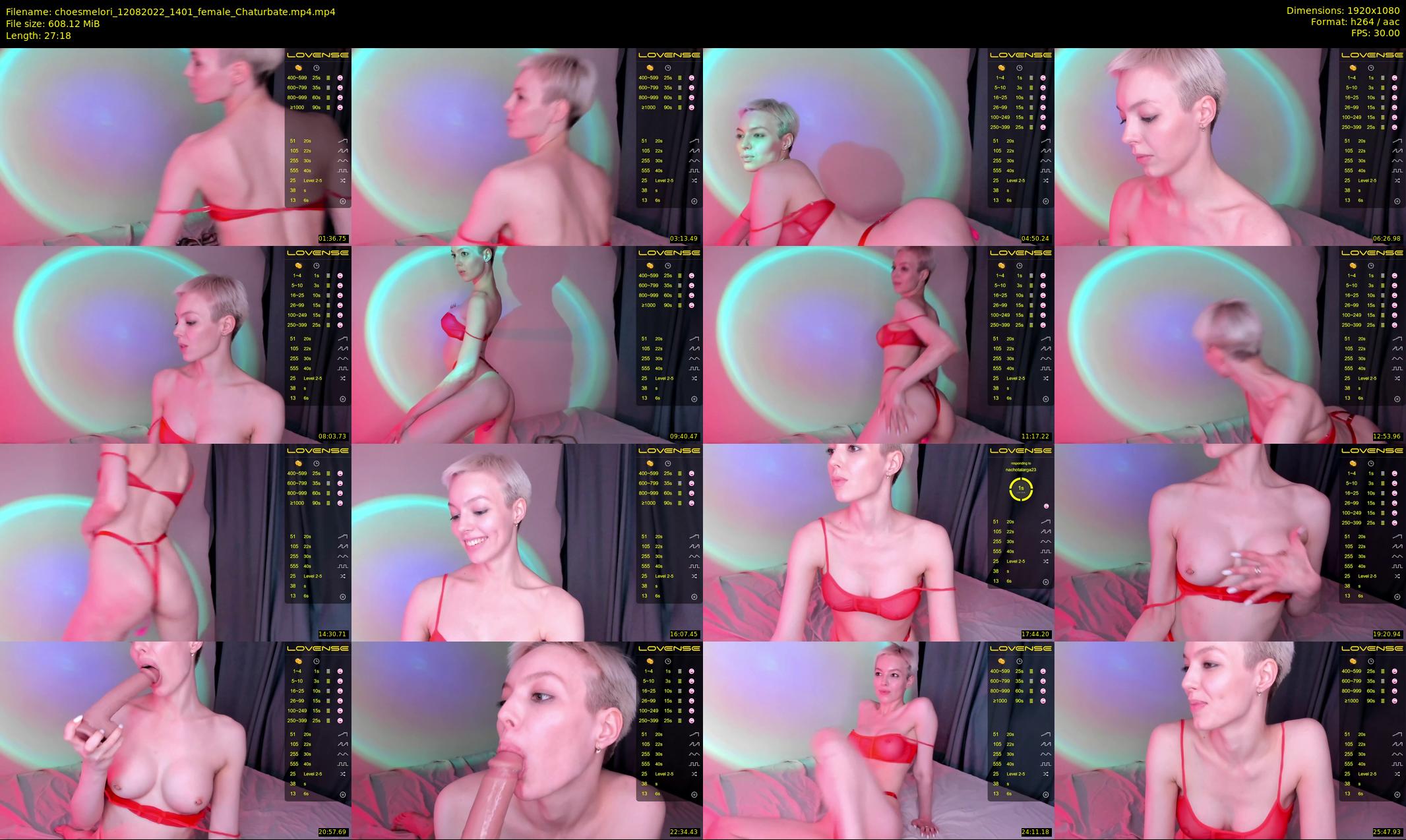 choesmelori — 28 minute Chaturbate couple cam show recording, 1080p, Aug 12, 2022