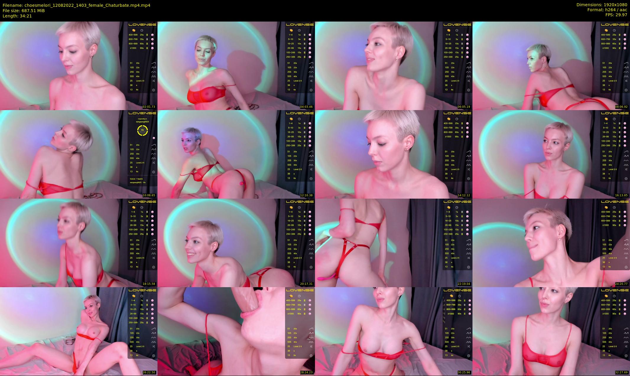 choesmelori — 35 minute Chaturbate couple cam show recording, 1080p, Aug 12, 2022