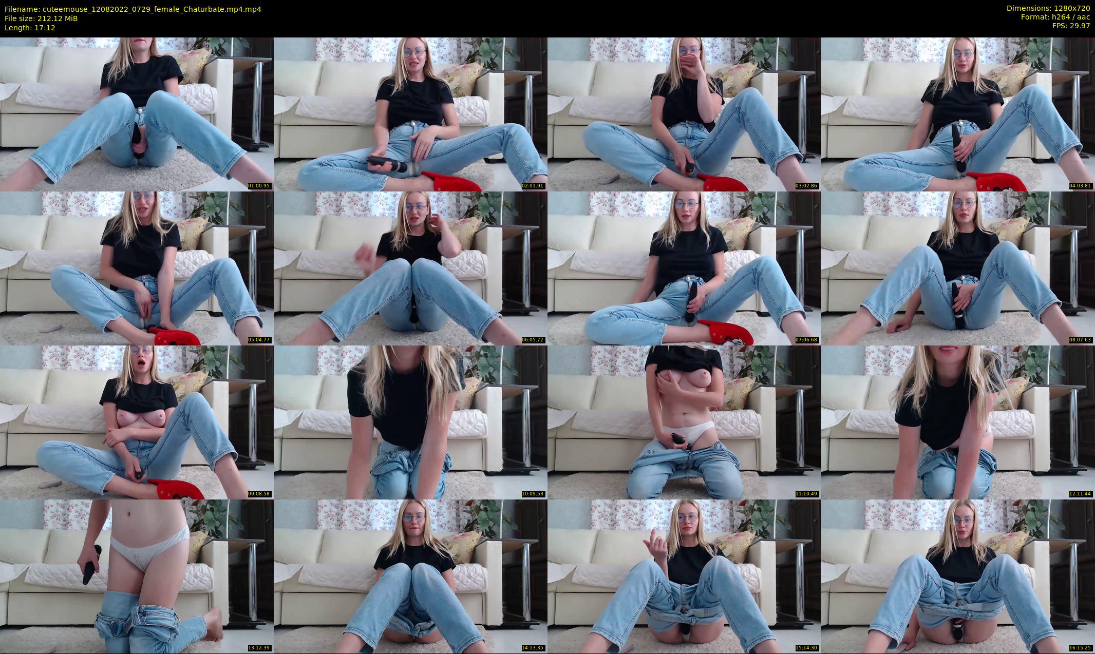 cuteemouse — 18 minute Chaturbate female cam show recording, 720p, Aug 12, 2022