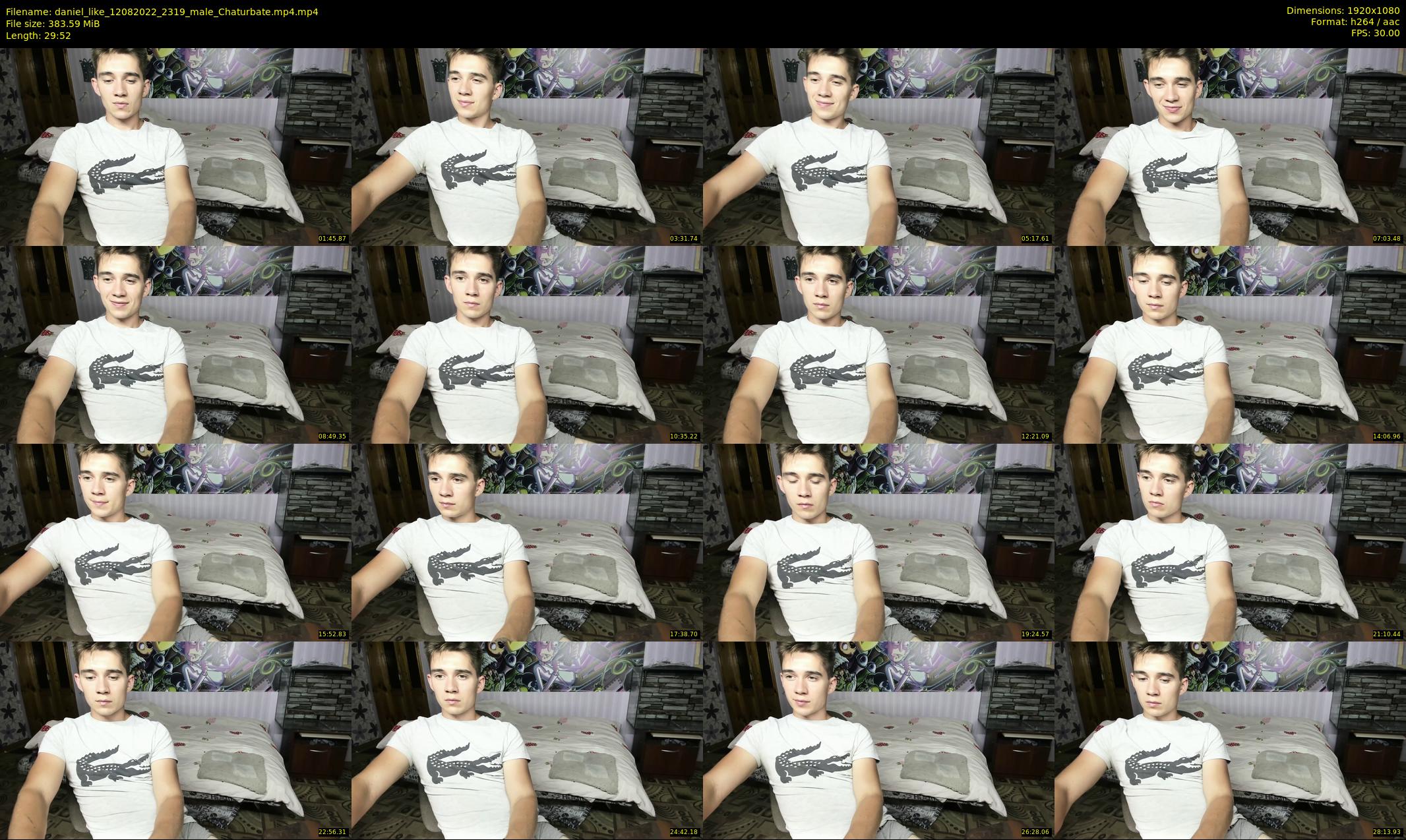 daniel_like — 30 minute Chaturbate male cam show recording, 1080p, Aug 12, 2022