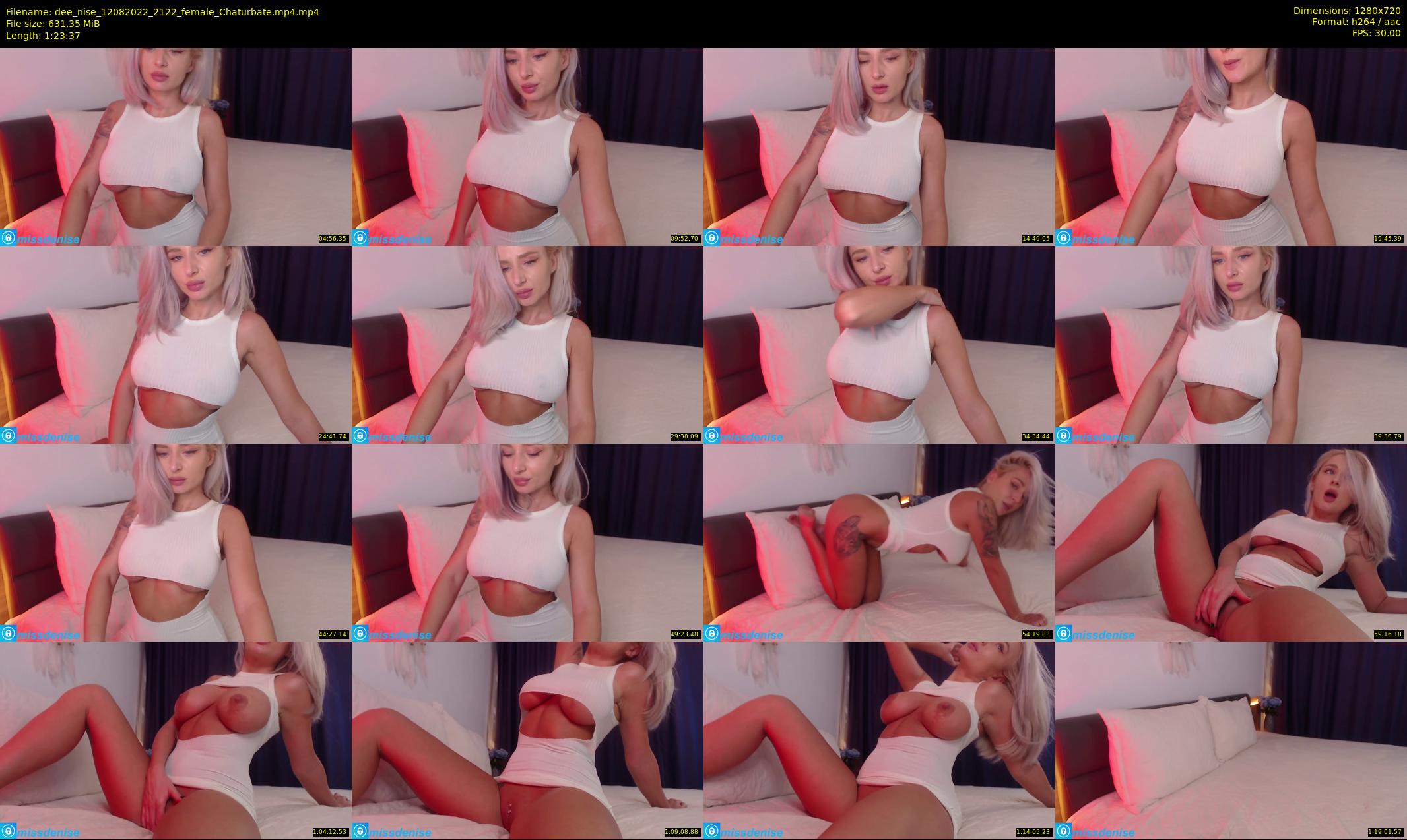 dee_nise — 84 minute Chaturbate female cam show recording, 720p, Aug 12, 2022