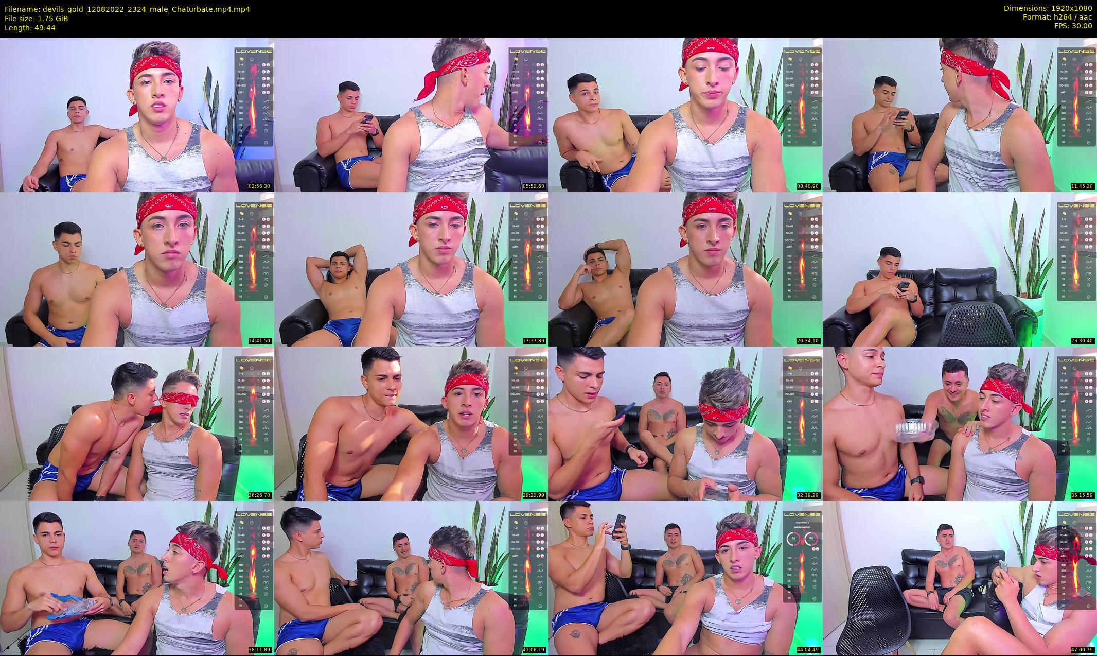 devils_gold — 50 minute Chaturbate male cam show recording, 1080p, Aug 12, 2022