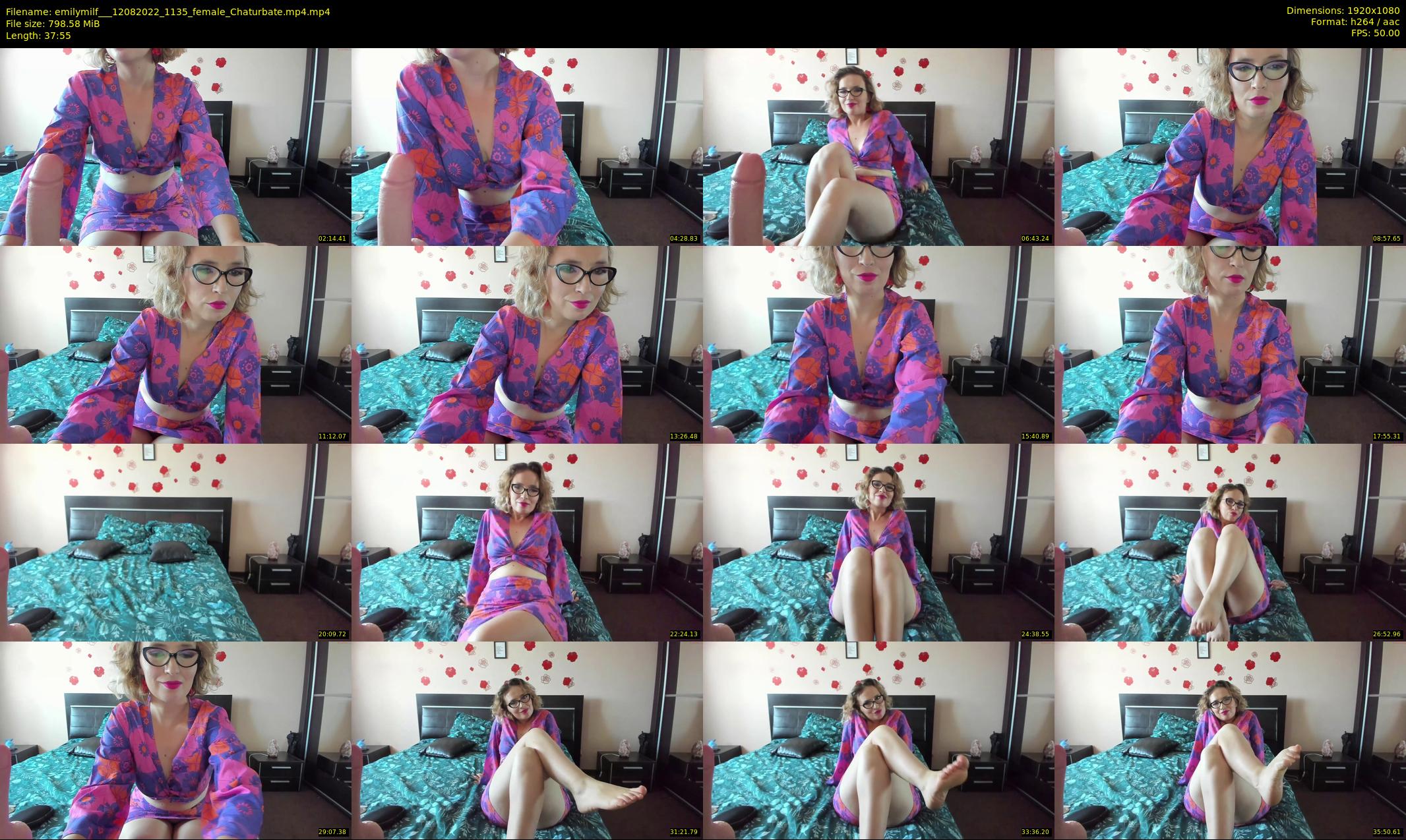 emilymilf__ — 38 minute Chaturbate female cam show recording, 1080p, Aug 12, 2022