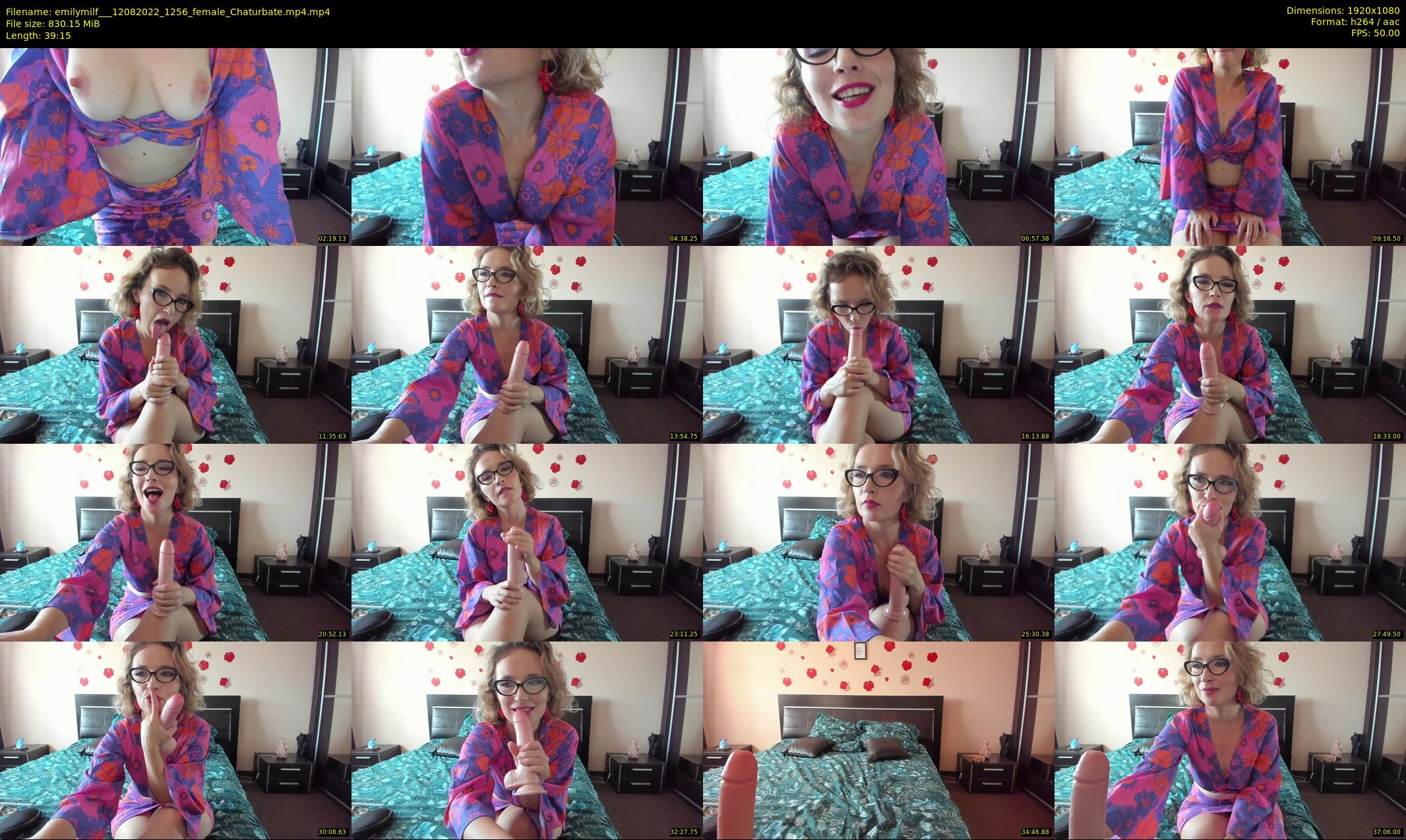 emilymilf__ — 40 minute Chaturbate female cam show recording, 1080p, Aug 12, 2022