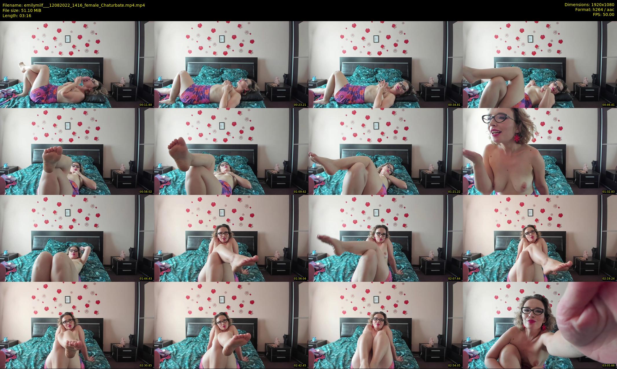 emilymilf__ — 4 minute Chaturbate female cam show recording, 1080p, Aug 12, 2022