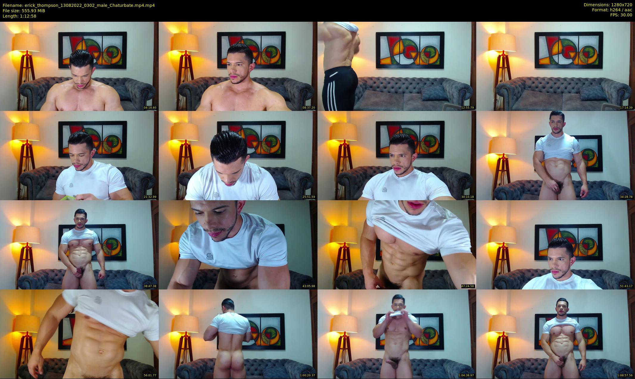 erick_thompson — 73 minute Chaturbate male cam show recording, 720p, Aug 13, 2022