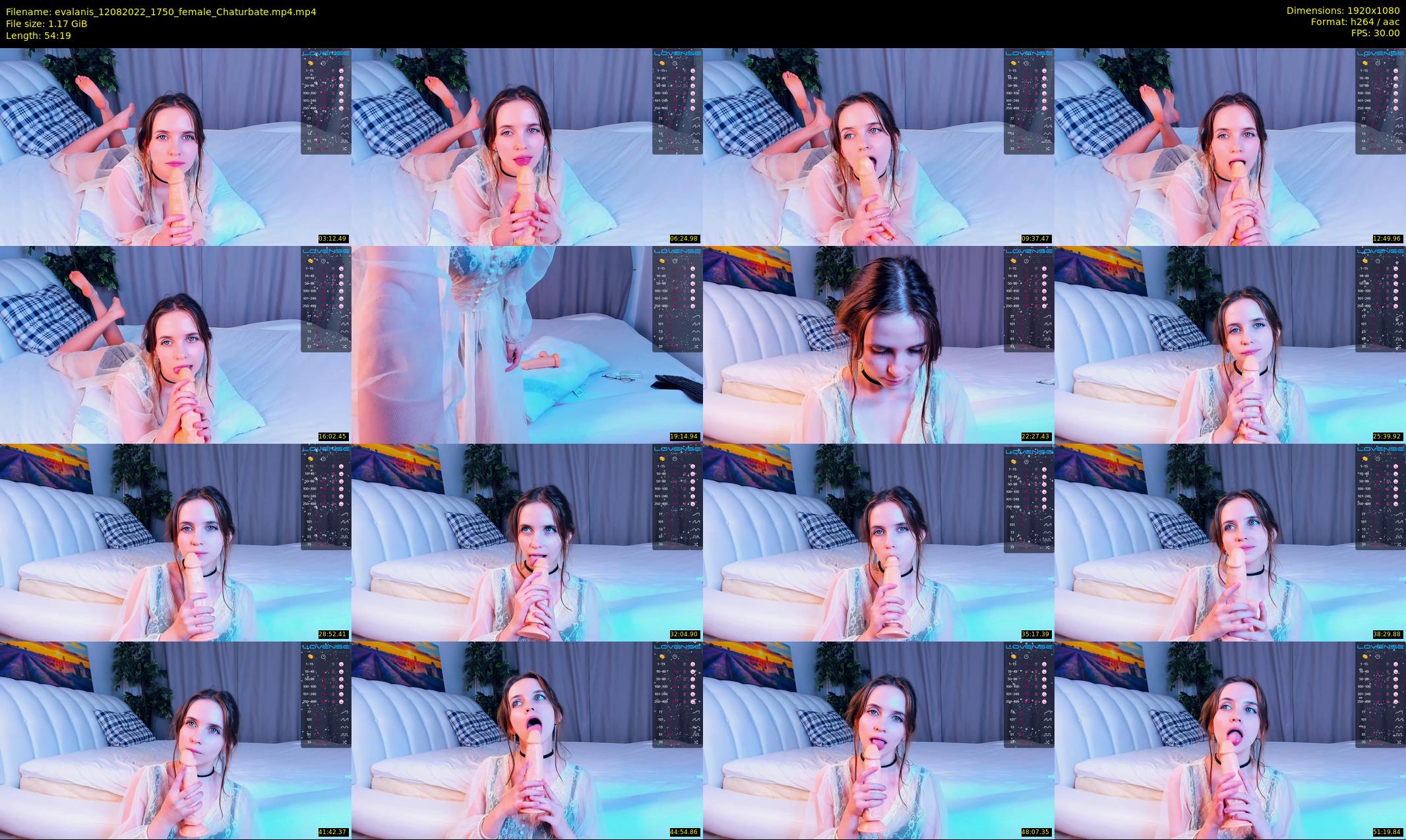 evalanis — 55 minute Chaturbate couple cam show recording, 1080p, Aug 12, 2022
