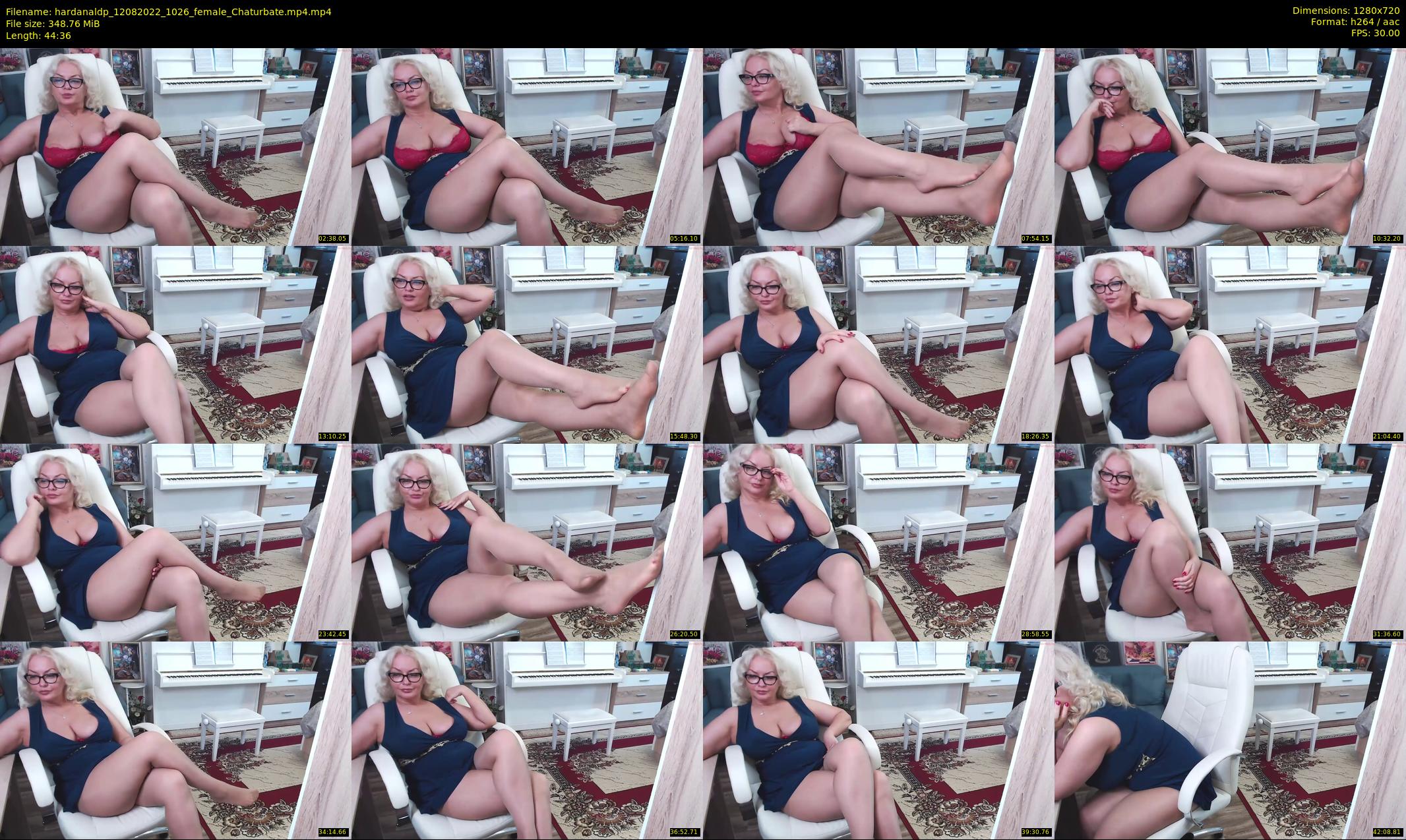 hardanaldp — 45 minute Chaturbate female cam show recording, 720p, Aug 12, 2022