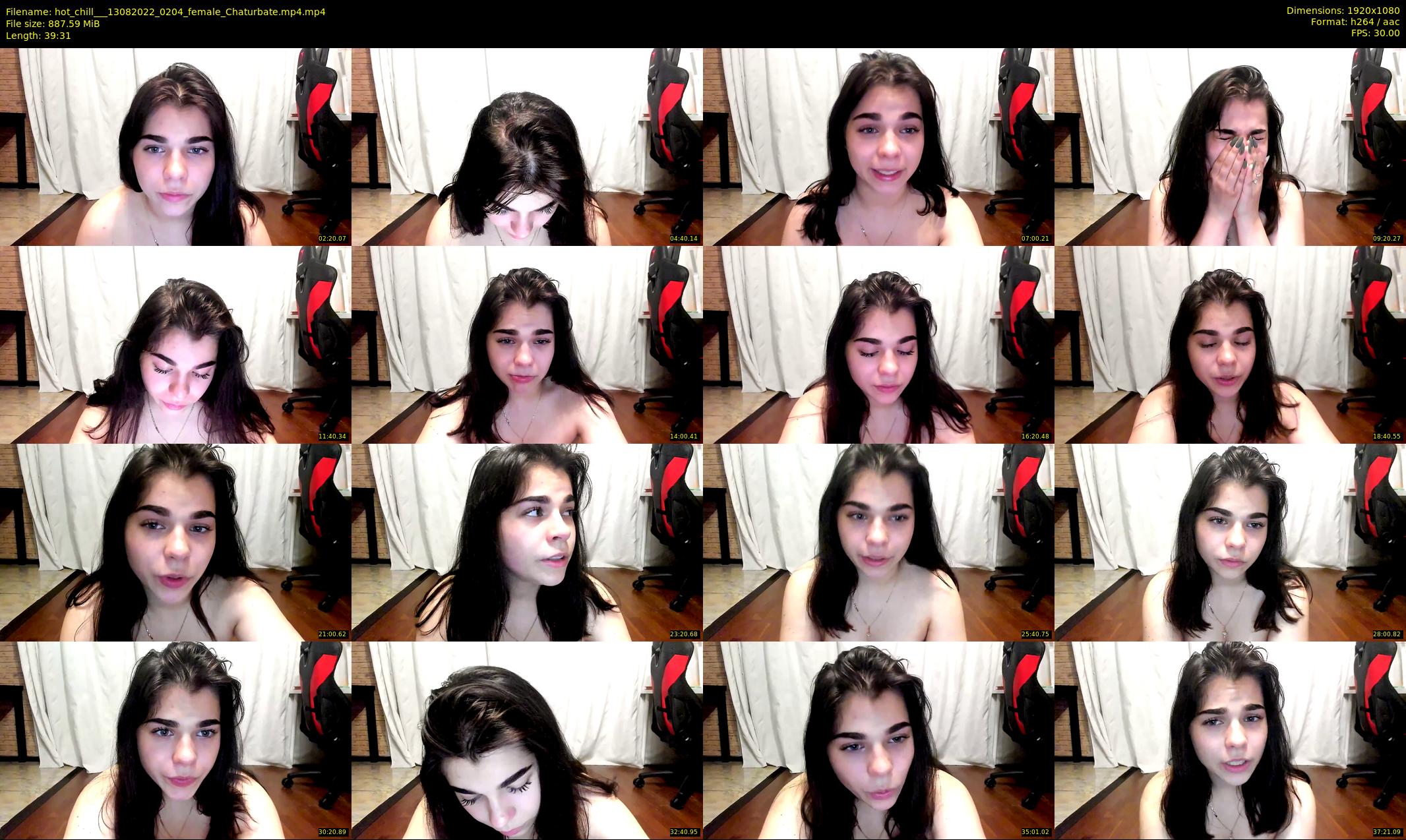 hot_chill__ — 40 minute Chaturbate female cam show recording, 1080p, Aug 13, 2022