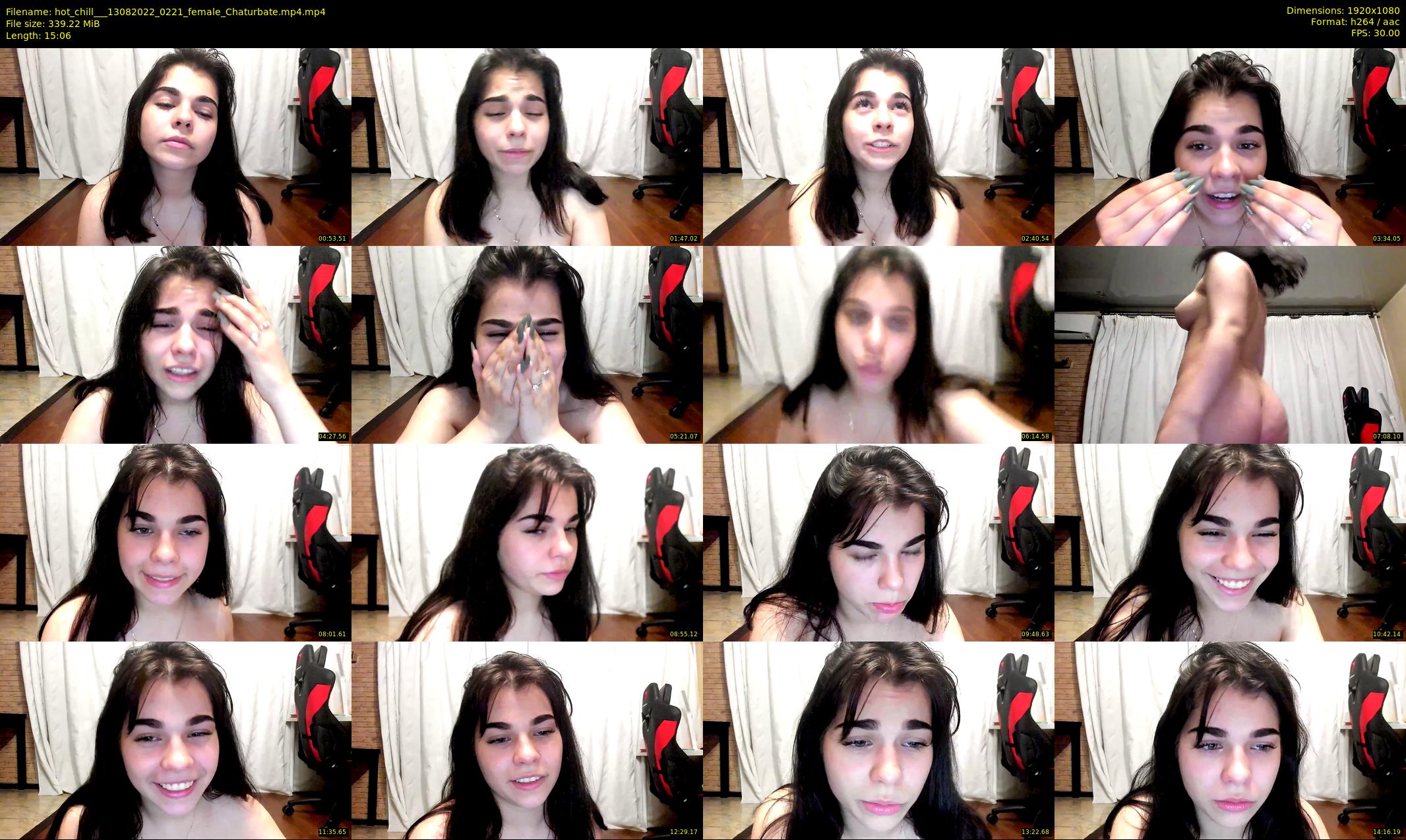hot_chill__ — 16 minute Chaturbate female cam show recording, 1080p, Aug 13, 2022