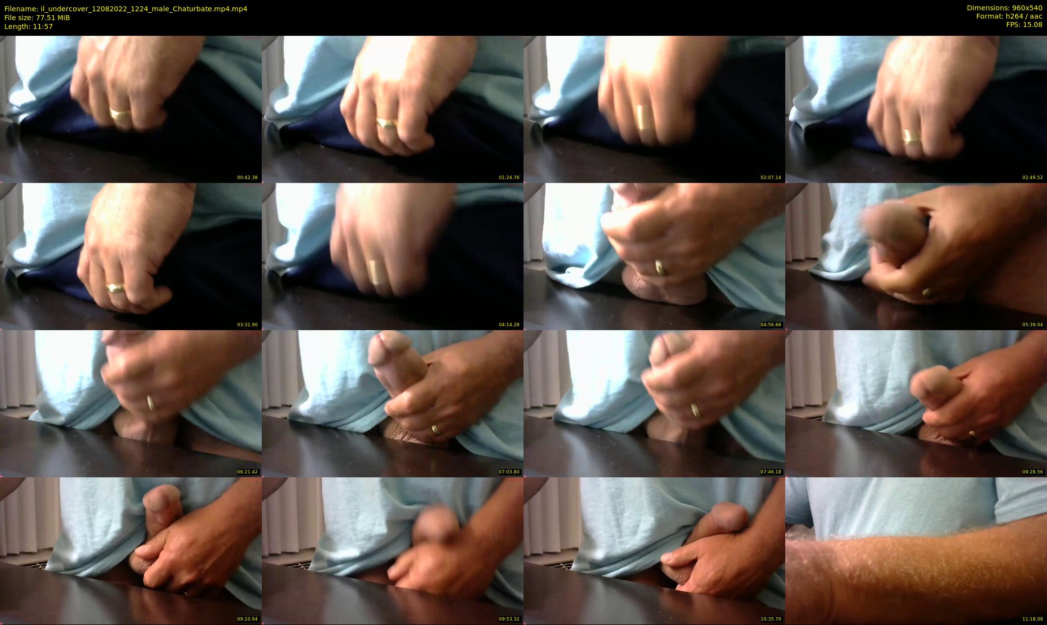 il_undercover — 12 minute Chaturbate male cam show recording, 480p, Aug 12, 2022