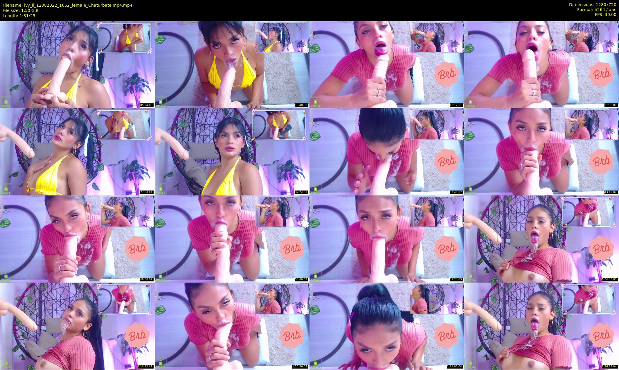 ivy_li — 92 minute Chaturbate female cam show recording, 720p, Aug 12, 2022