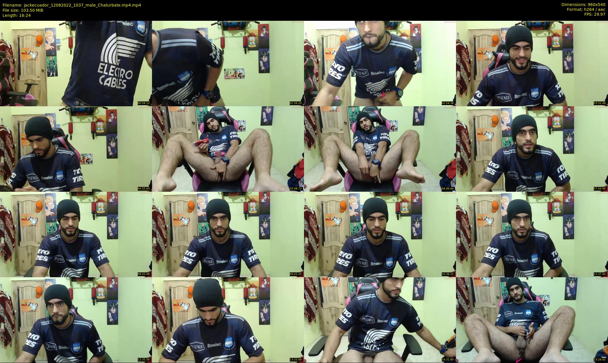 jackecuador — 17 minute Chaturbate male cam show recording, 480p, Aug 12, 2022