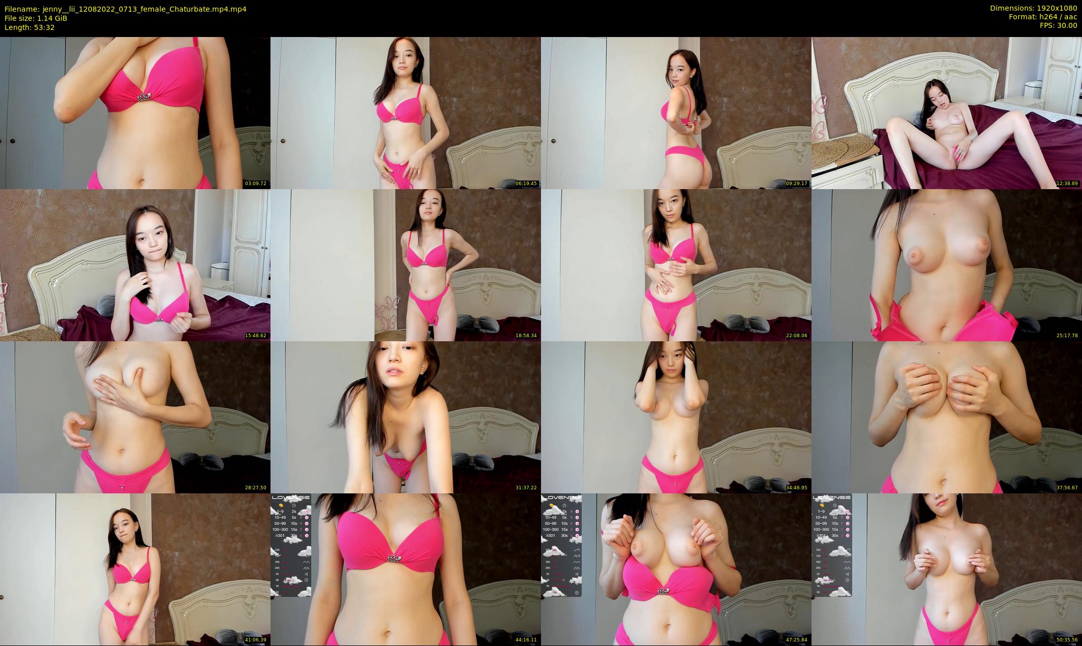 jenny__lii — 54 minute Chaturbate female cam show recording, 1080p, Aug 12, 2022