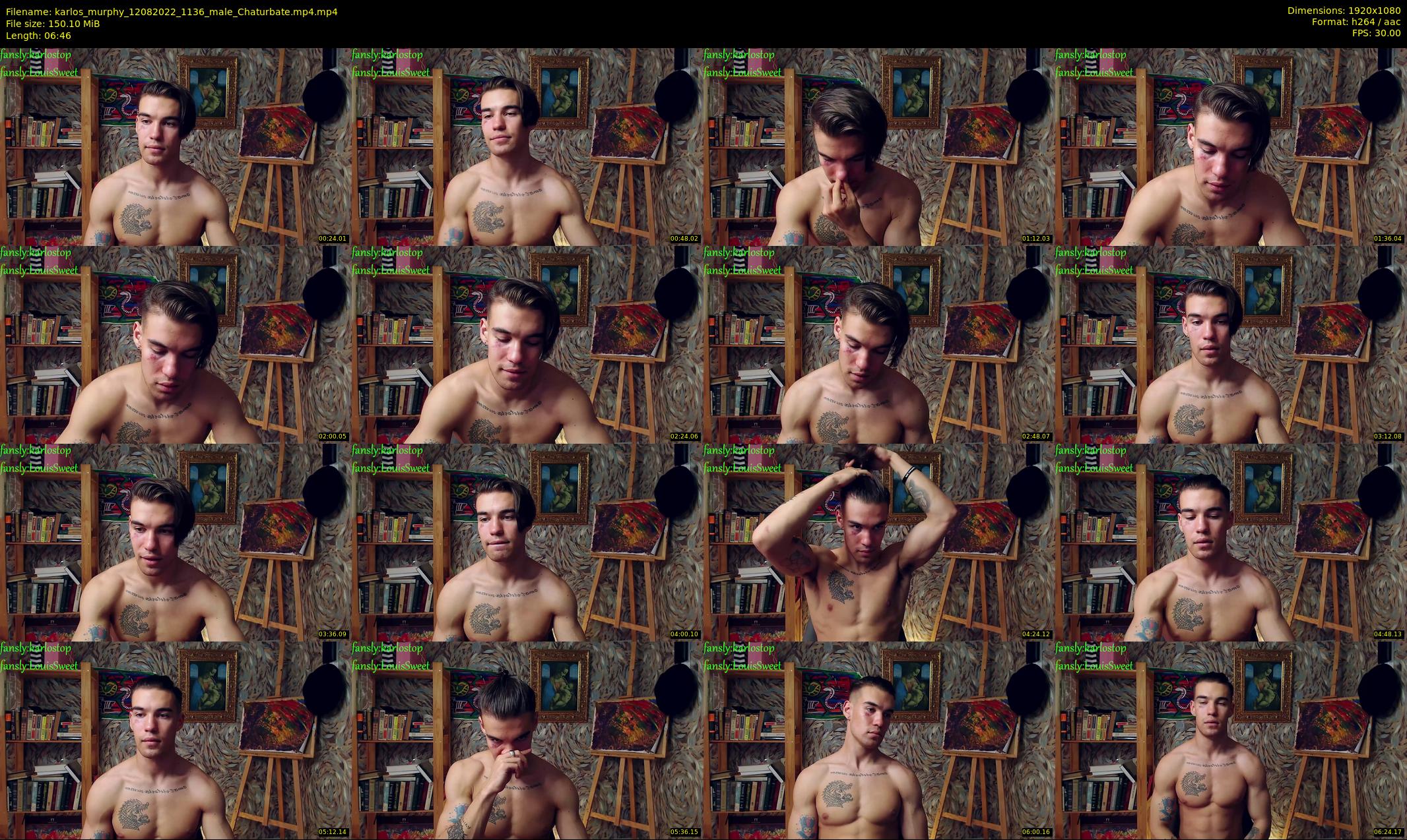 karlos_murphy — 7 minute Chaturbate male cam show recording, 1080p, Aug 12, 2022