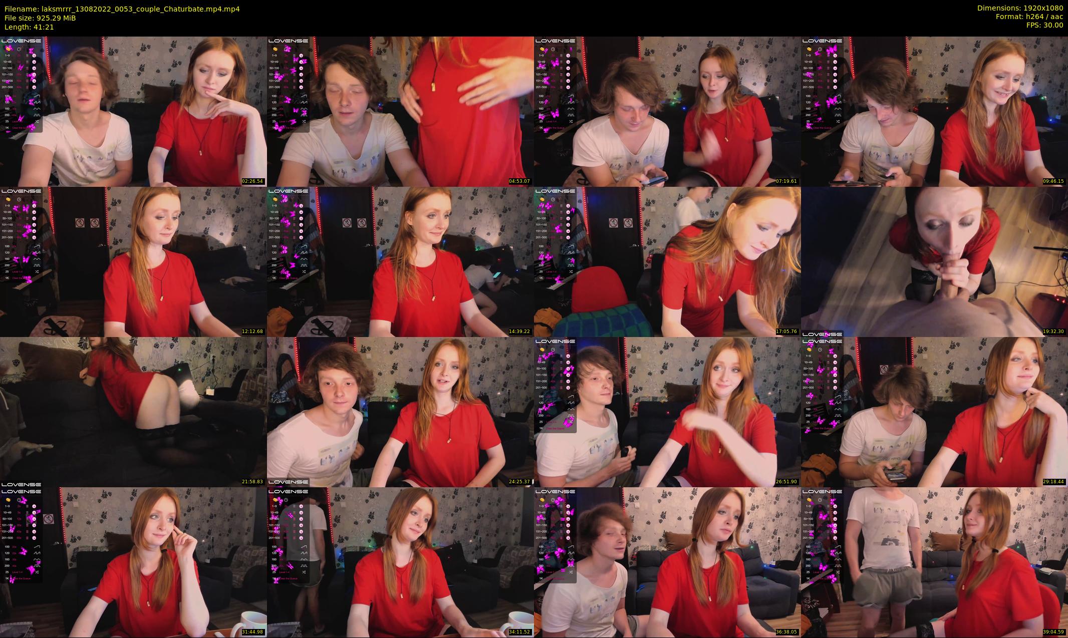 laksmrrr — 42 minute Chaturbate couple cam show recording, 1080p, Aug 13, 2022