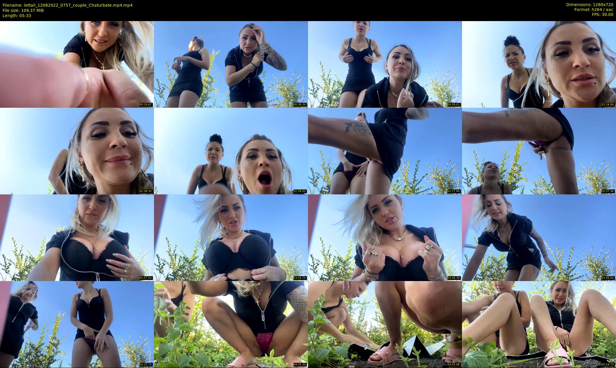 lettali — 6 minute Chaturbate female cam show recording, 720p, Aug 12, 2022