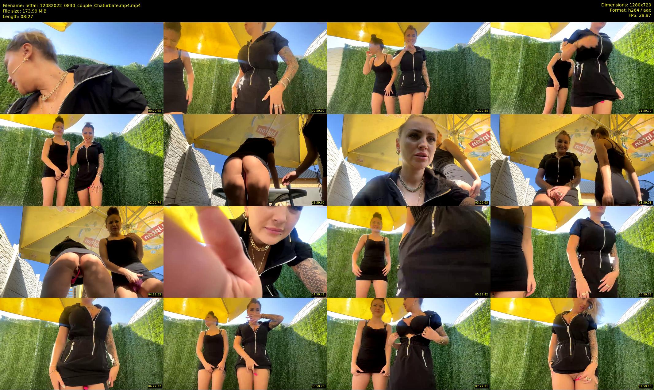 lettali — 9 minute Chaturbate female cam show recording, 720p, Aug 12, 2022