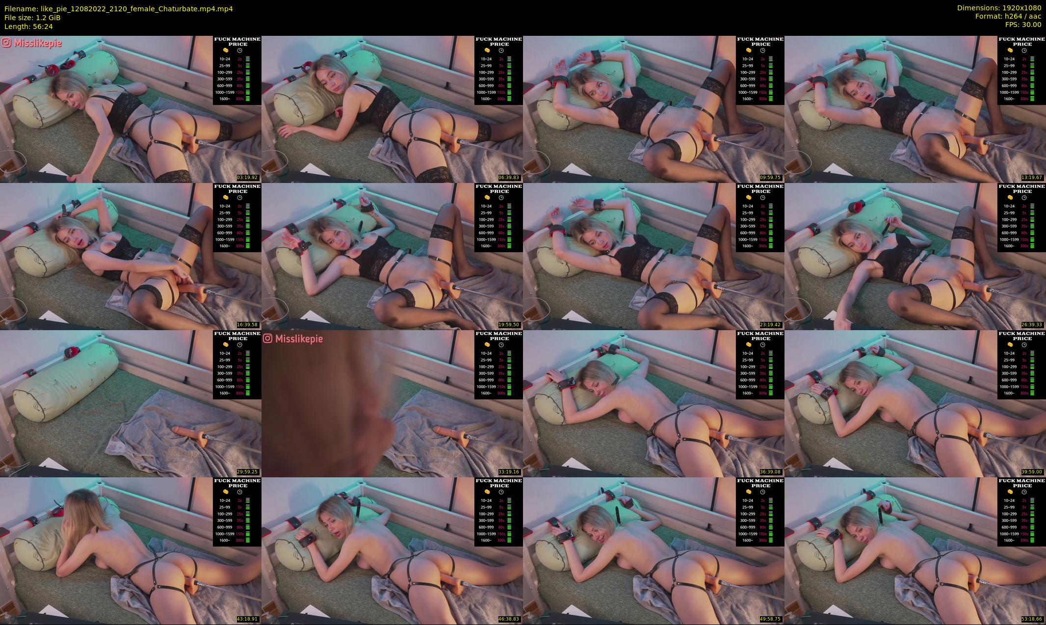 like_pie — 57 minute Chaturbate couple cam show recording, 1080p, Aug 12, 2022