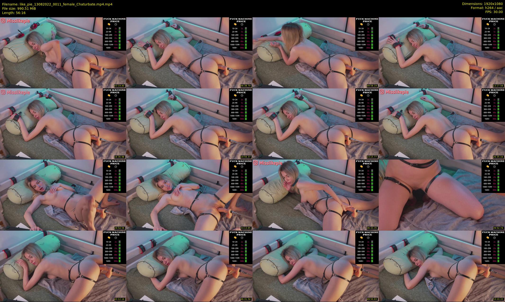 like_pie — 57 minute Chaturbate couple cam show recording, 1080p, Aug 13, 2022