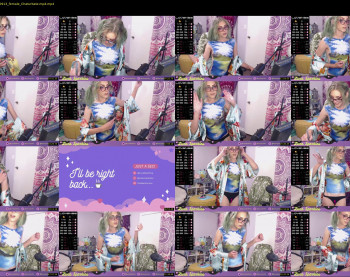 lunasparkles — 63 minute Chaturbate female cam show recording, 1080p, Aug 12, 2022