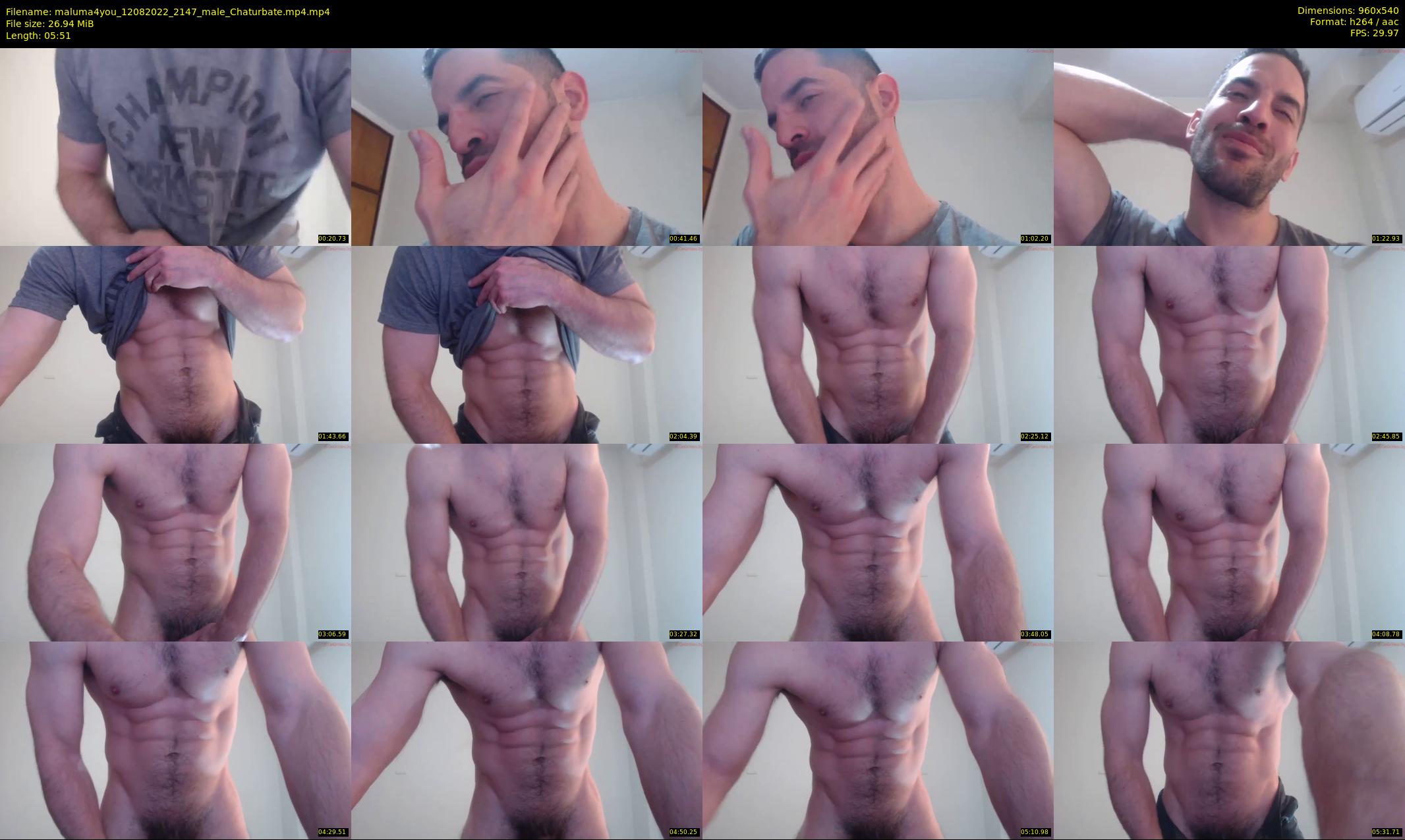 maluma4you — 6 minute Chaturbate male cam show recording, 480p, Aug 12, 2022