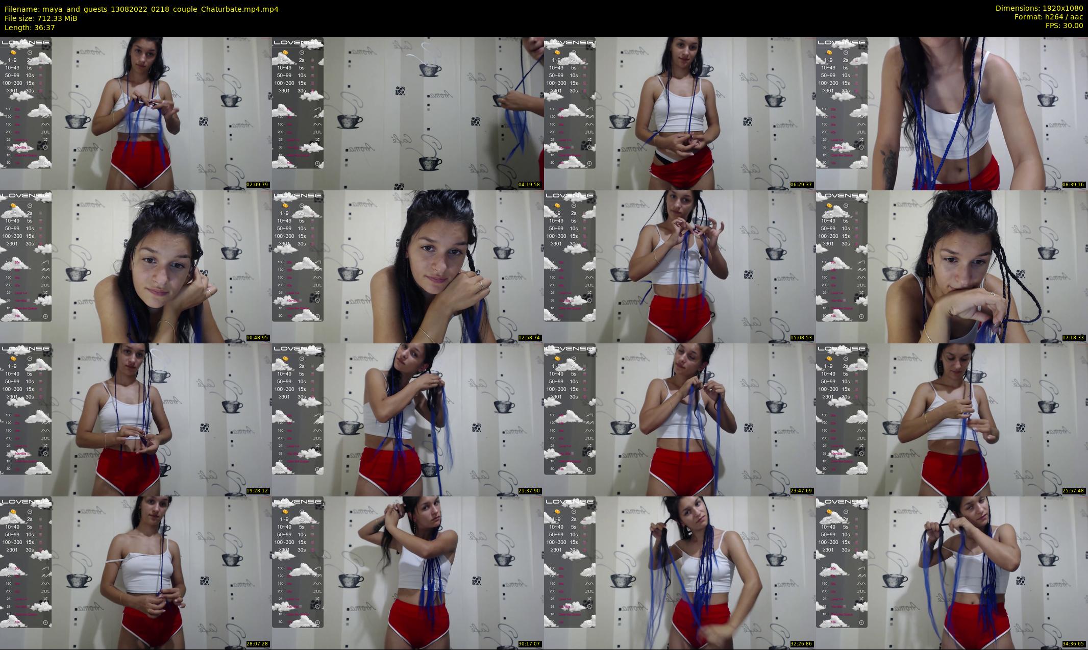 maya_and_guests — 37 minute Chaturbate couple cam show recording, 1080p, Aug 13, 2022