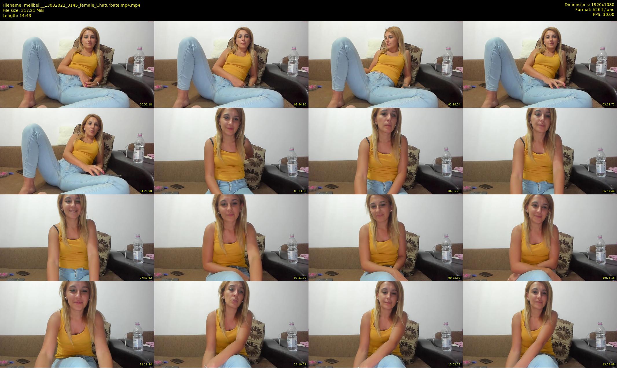 mellbell_ — 15 minute Chaturbate female cam show recording, 1080p, Aug 13, 2022