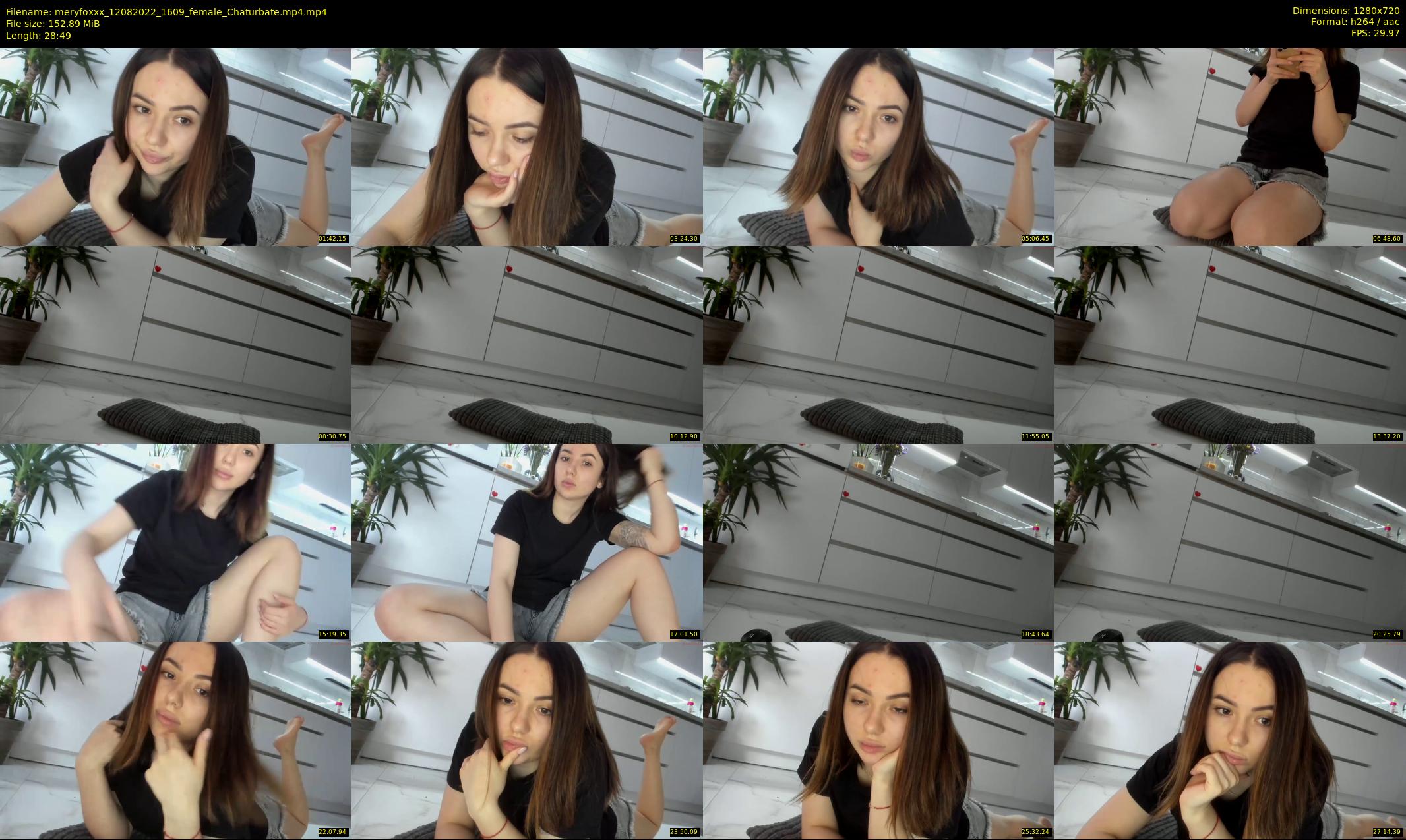 meryfoxxx — 29 minute Chaturbate female cam show recording, 720p, Aug 12, 2022