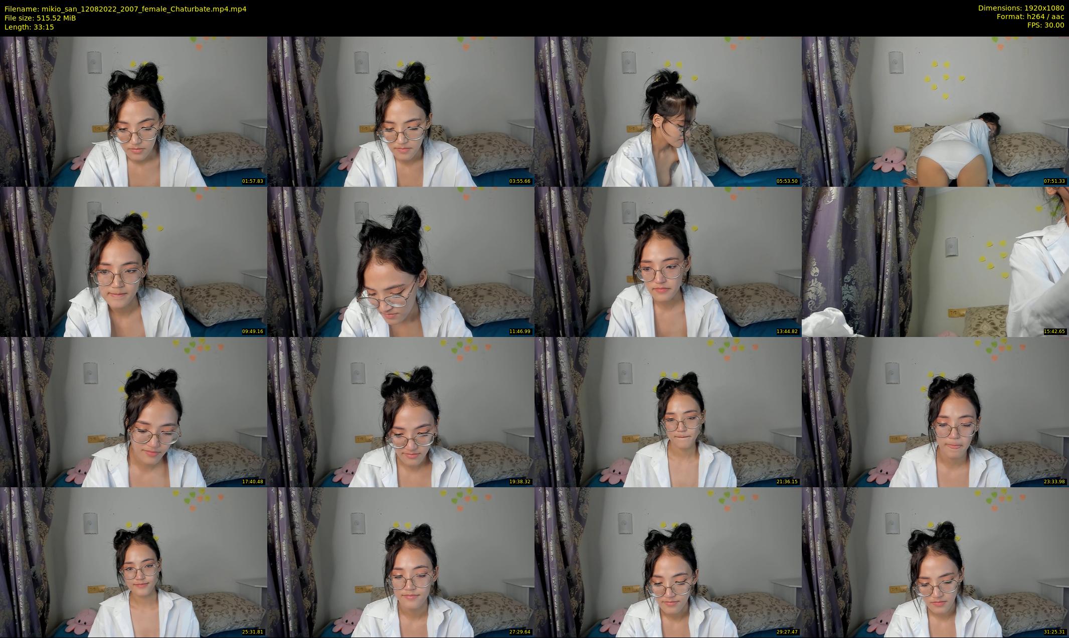mikio_san — 34 minute Chaturbate female cam show recording, 1080p, Aug 12, 2022
