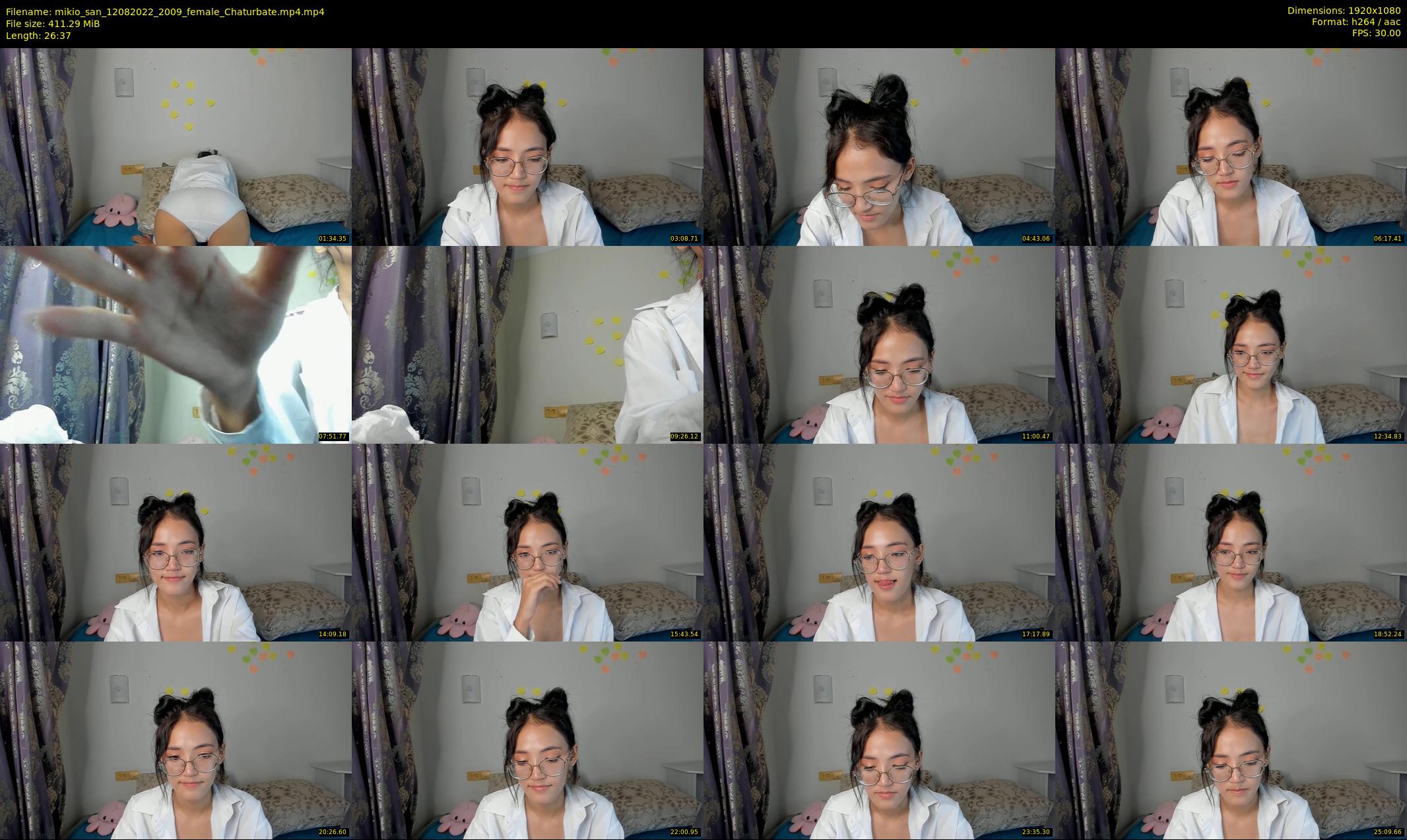 mikio_san — 27 minute Chaturbate female cam show recording, 1080p, Aug 12, 2022