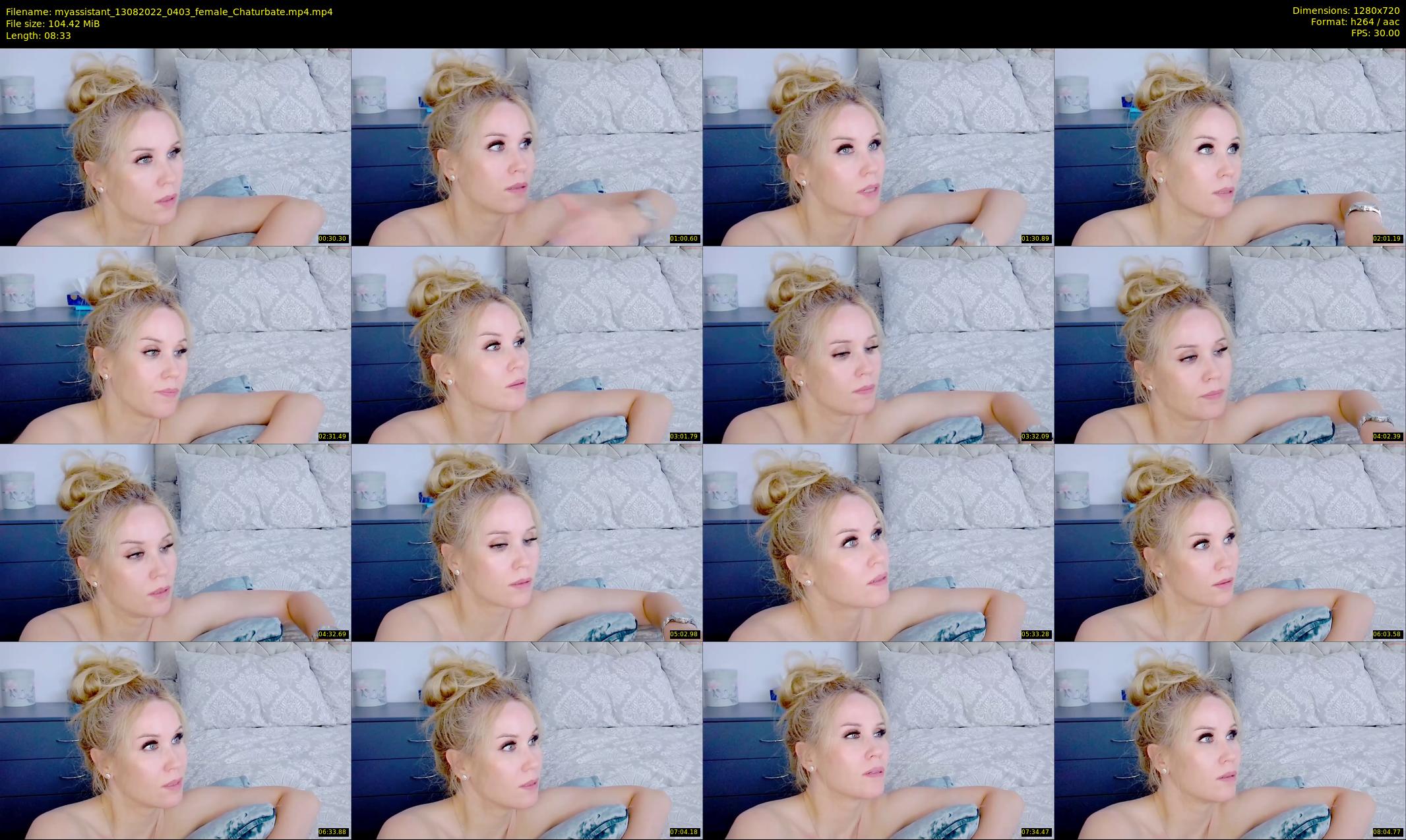 myassistant — 9 minute Chaturbate female cam show recording, 720p, Aug 13, 2022