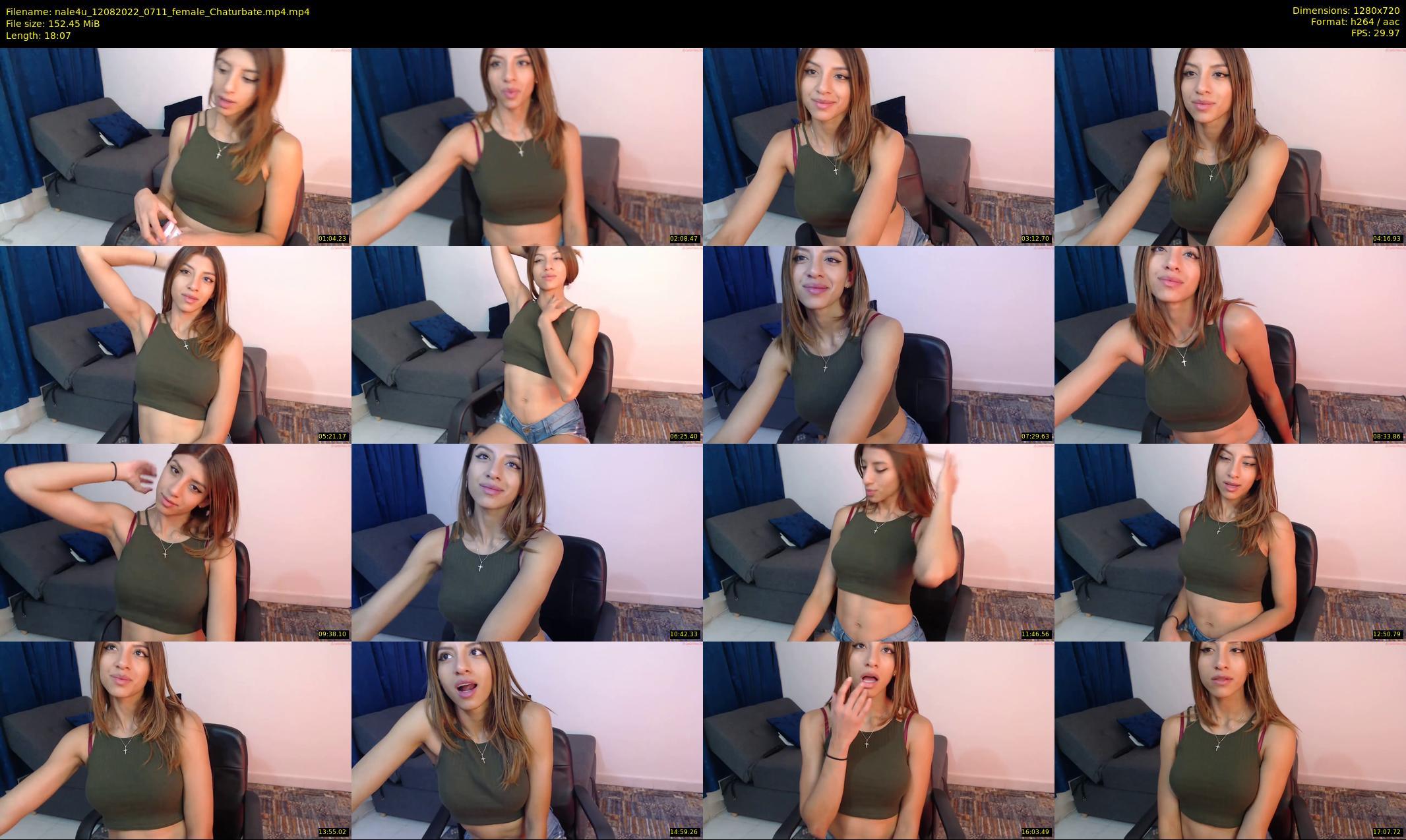 nale4u — 19 minute Chaturbate female cam show recording, 720p, Aug 12, 2022