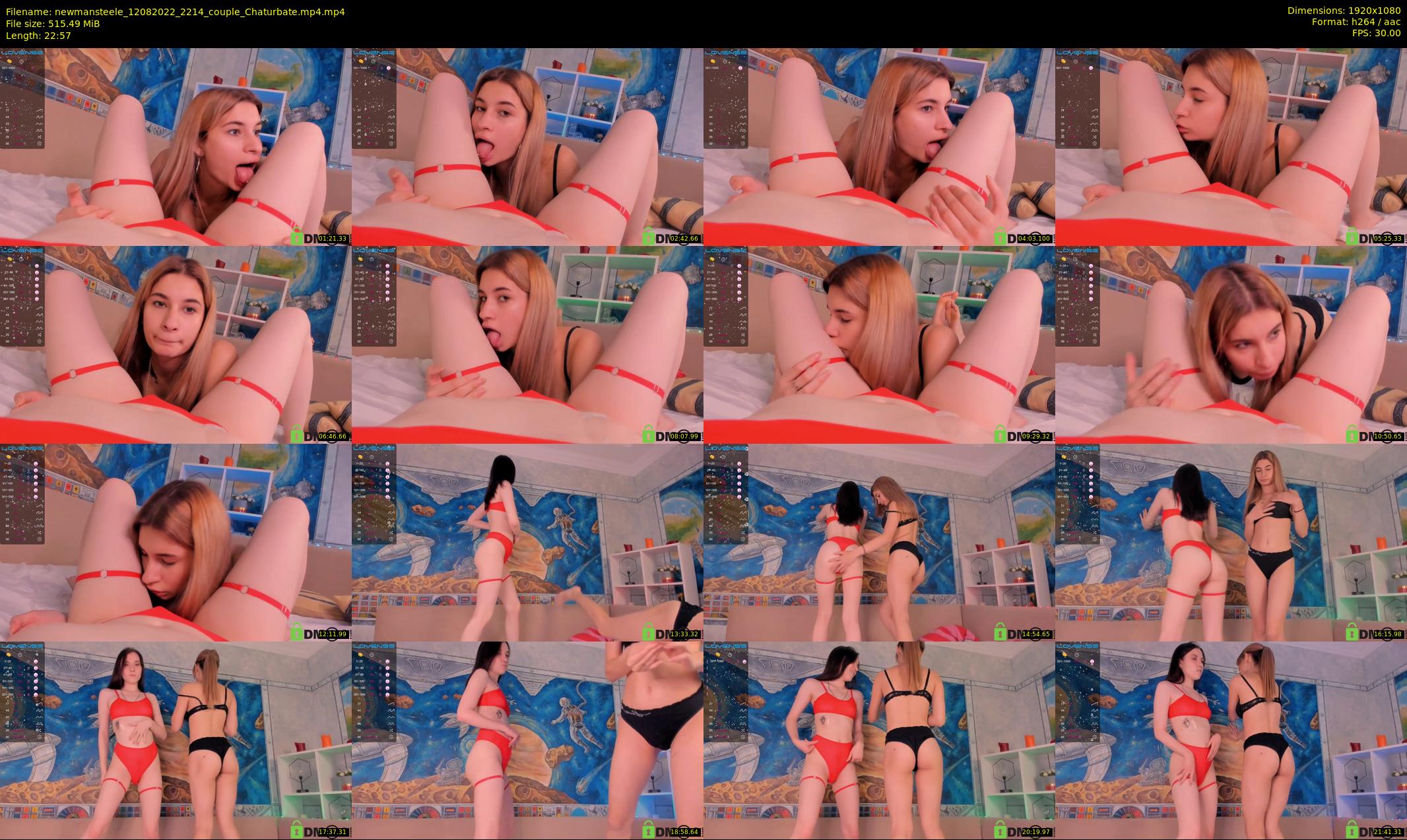 newmansteele — 23 minute Chaturbate couple cam show recording, 1080p, Aug 12, 2022