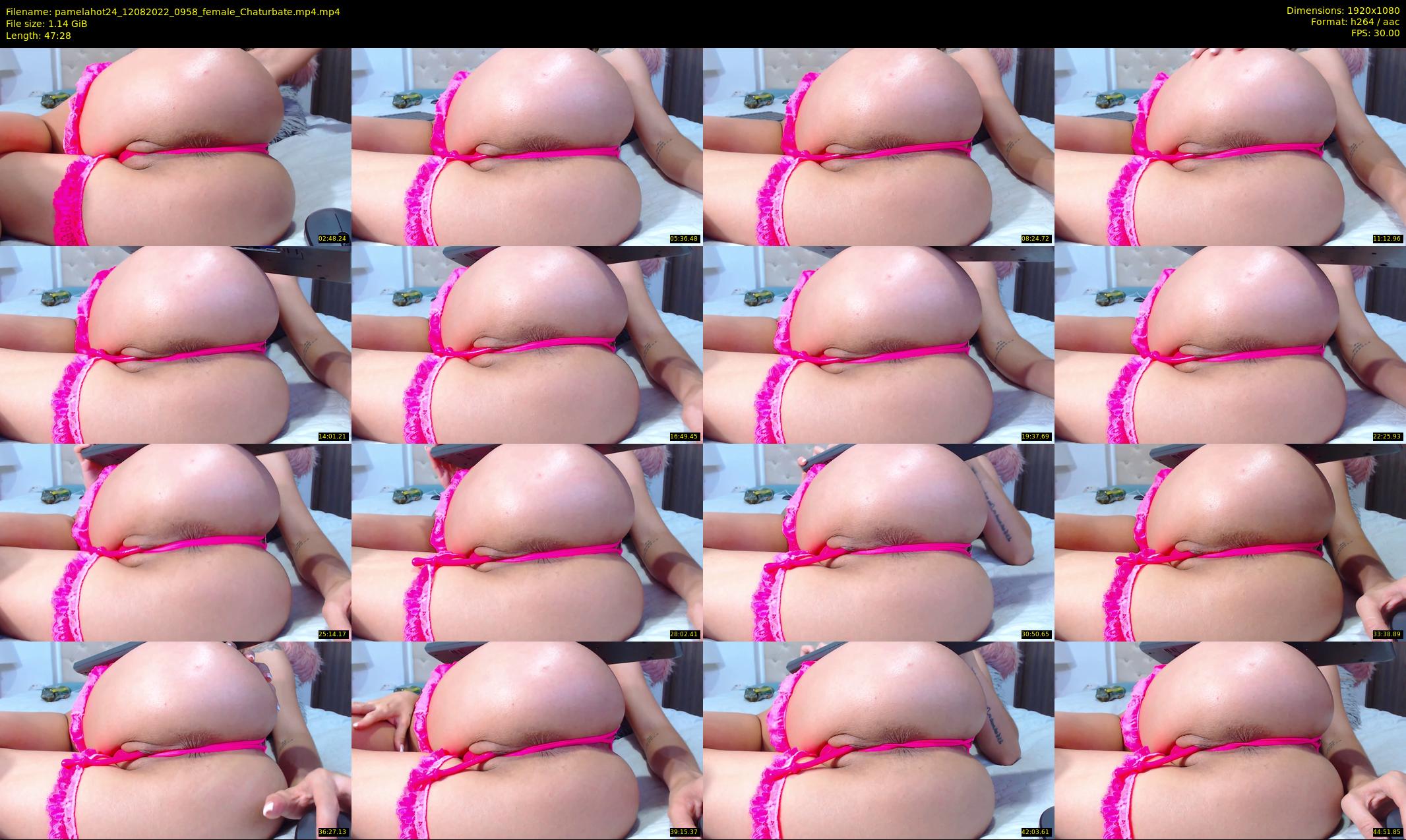 pamelahot24 — 48 minute Chaturbate female cam show recording, 1080p, Aug 12, 2022