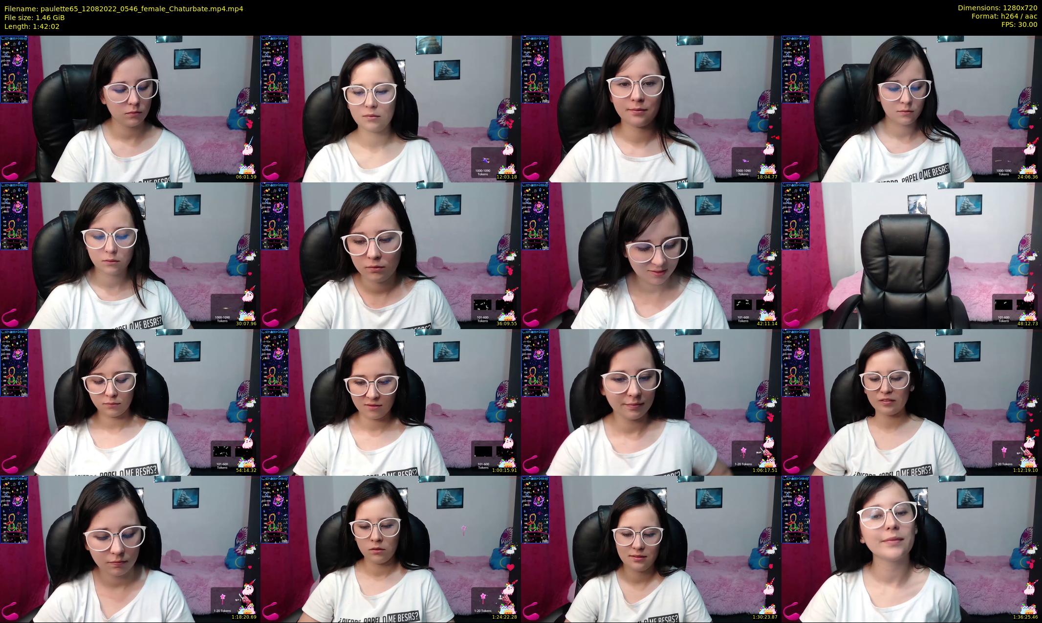paulette65 — 103 minute Chaturbate female cam show recording, 720p, Aug 12, 2022