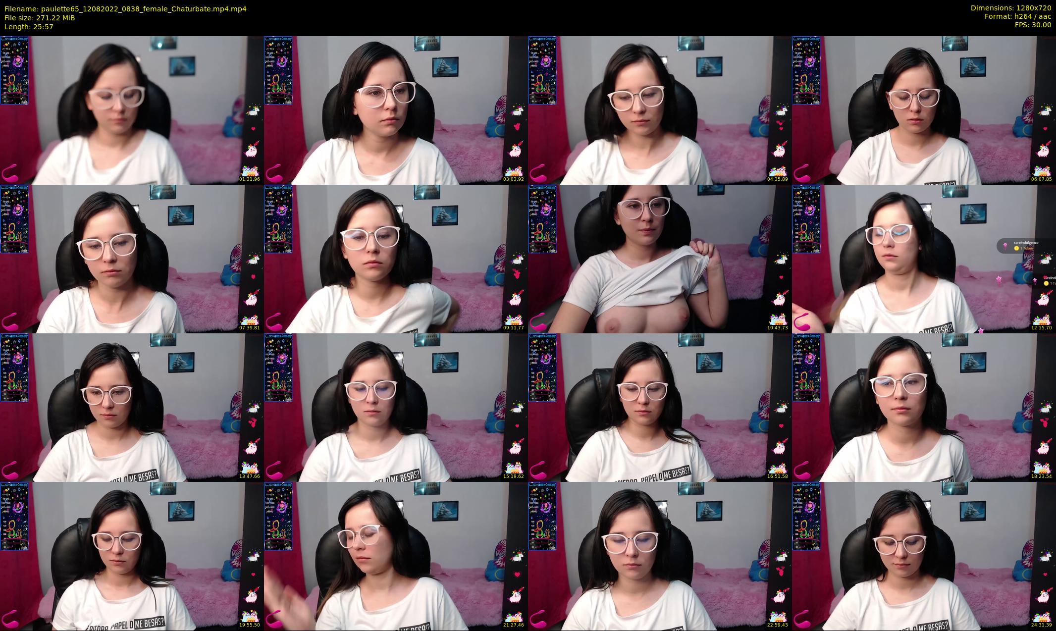 paulette65 — 26 minute Chaturbate female cam show recording, 720p, Aug 12, 2022