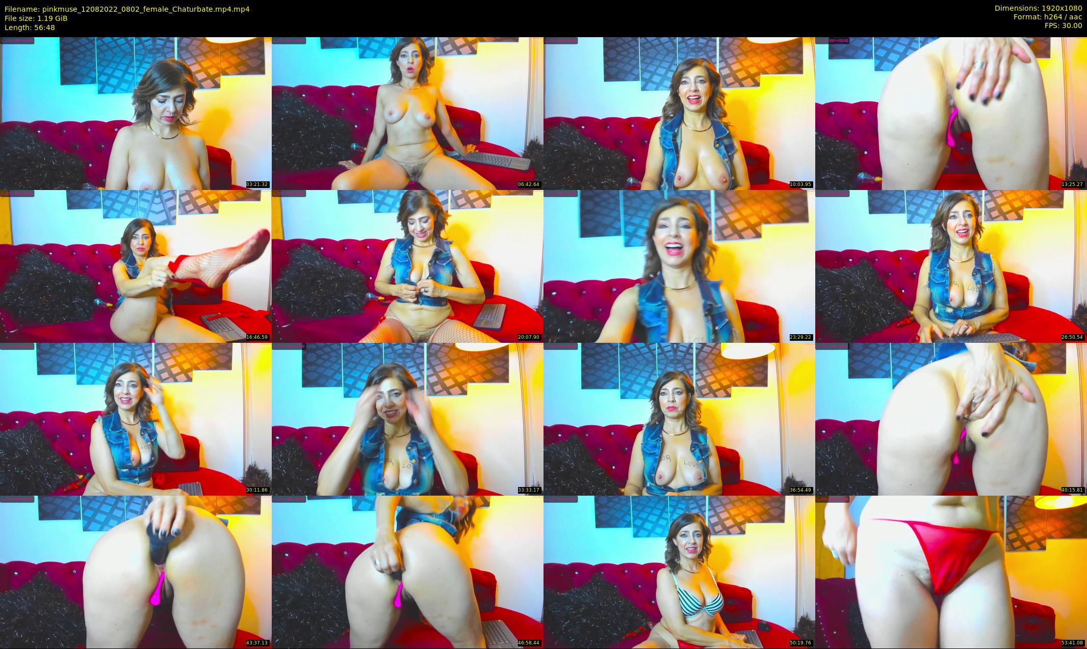 pinkmuse — 57 minute Chaturbate couple cam show recording, 1080p, Aug 12, 2022